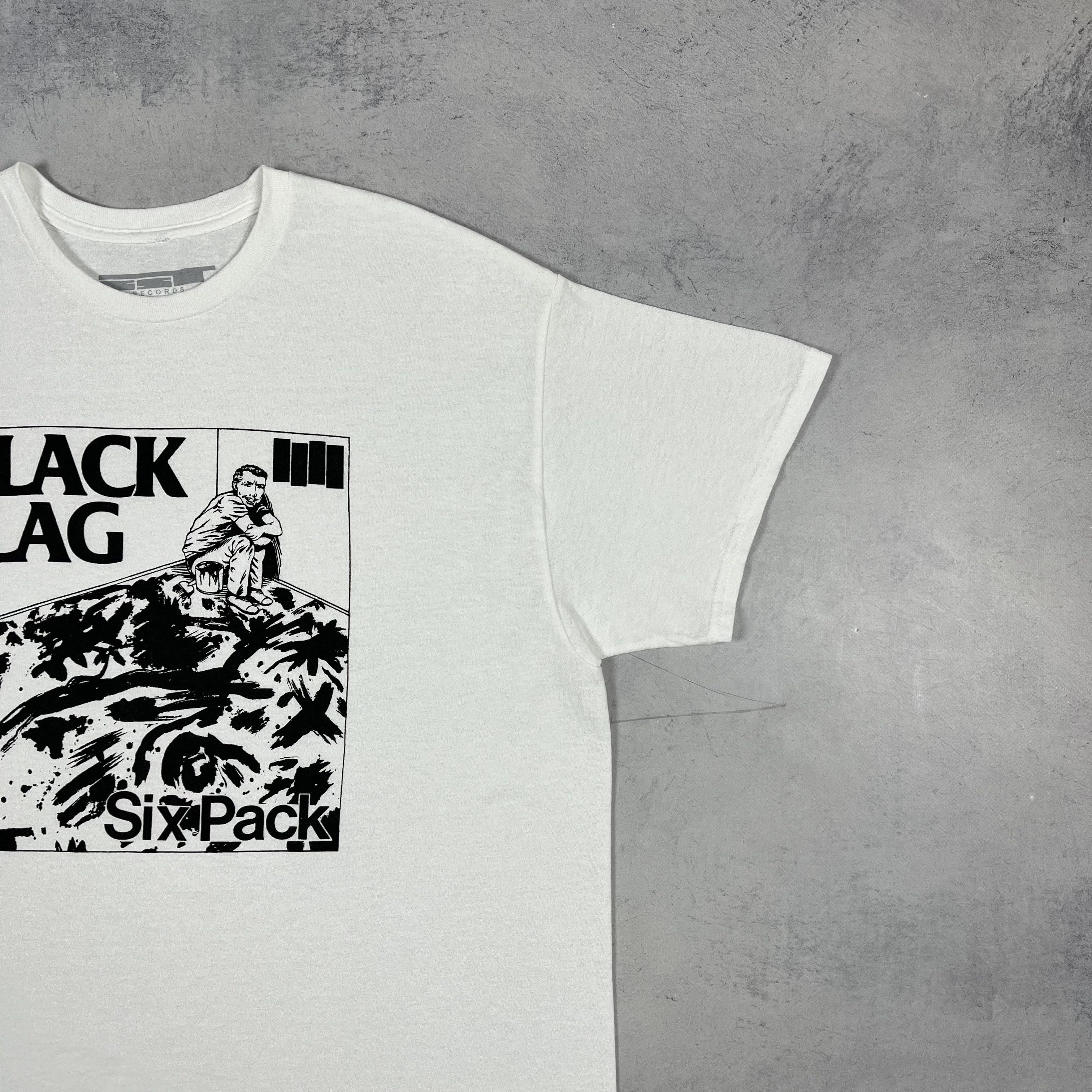 Band Tees Black Flag Six Pack Punk Rock Band T Shirt Size US XL / EU 56 / 4 - 3 Thumbnail