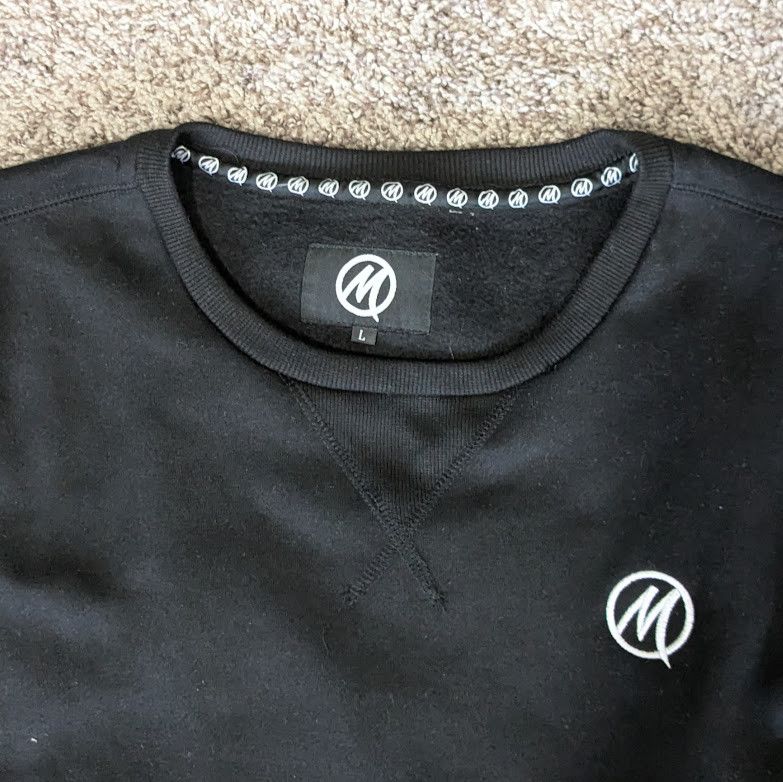 Unknown London M seal pullover kangaroo zip-up pockets sweater Size US L / EU 52-54 / 3 - 6 Thumbnail