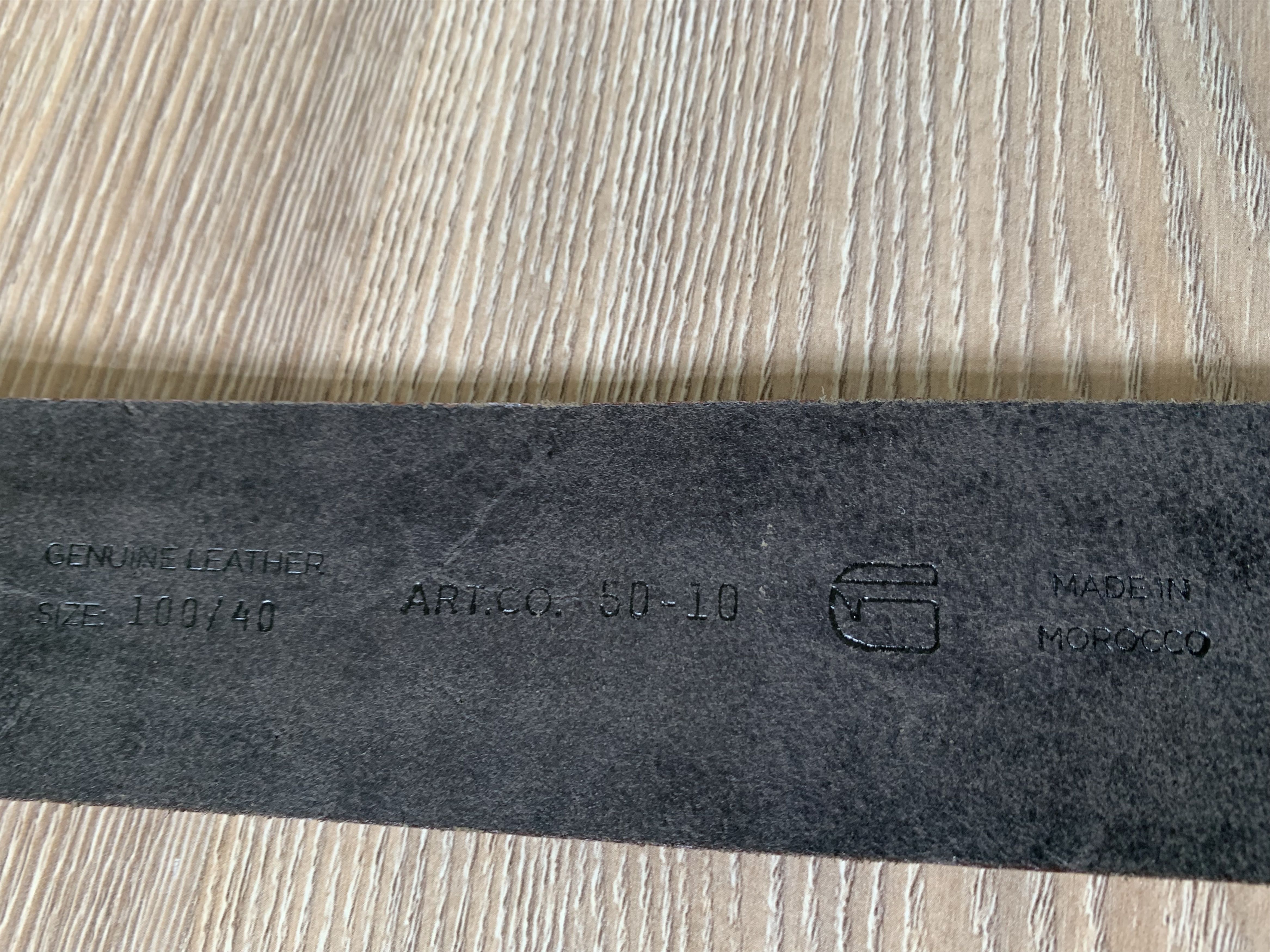 G-Star × Vintage G Star-Raw Leather Brown Belt Size ONE SIZE - 11 Thumbnail