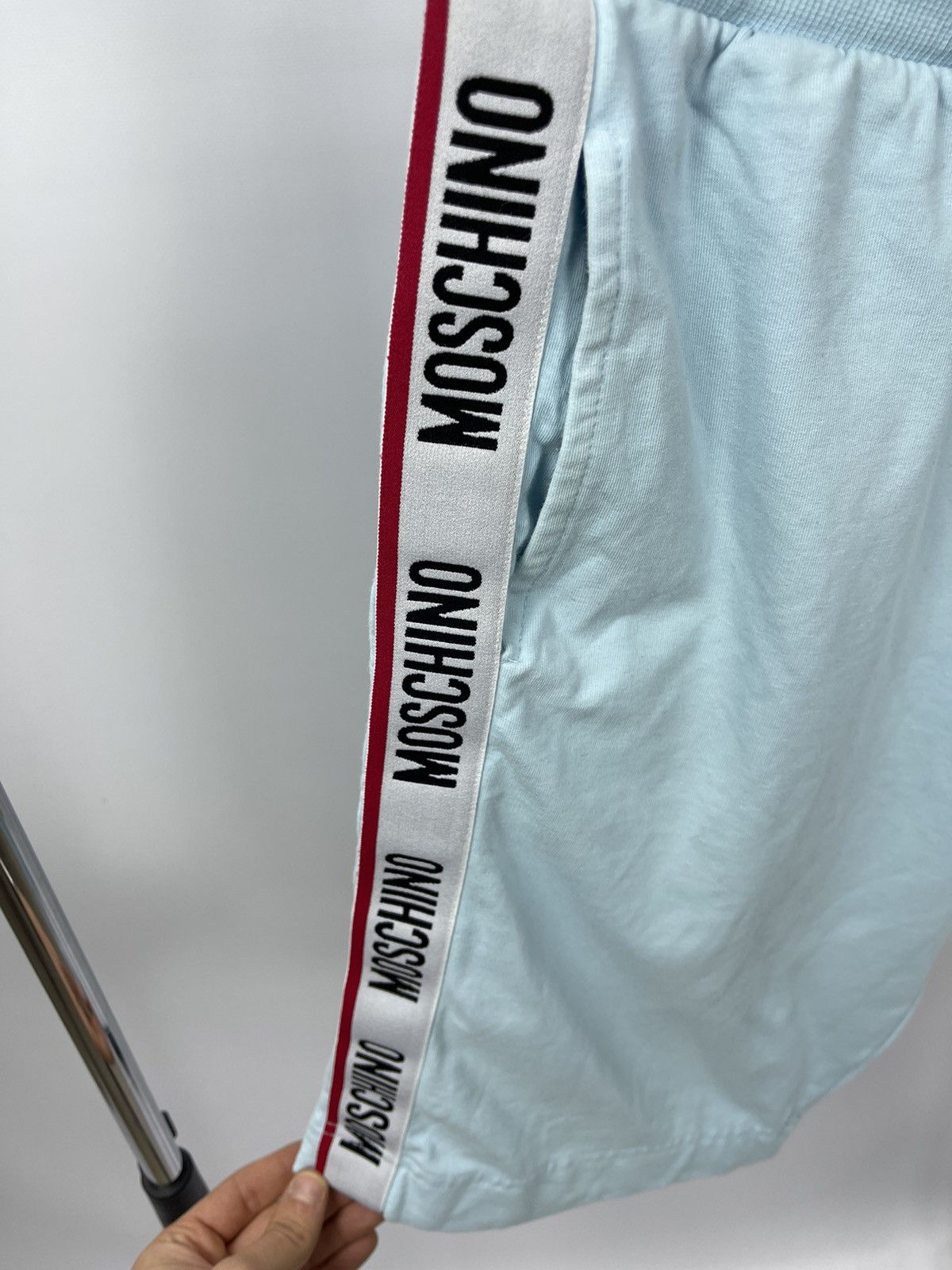 Moschino Moschino Underwear Shorts Size M Multi Logo Blue Size US 32 / EU 48 - 4 Thumbnail