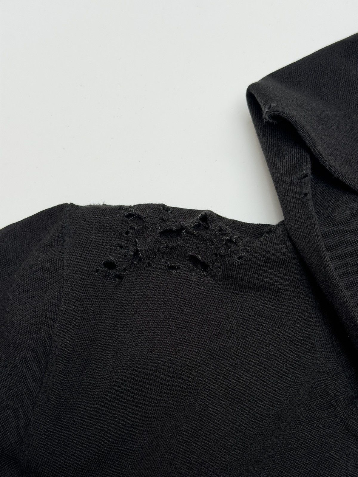 Balenciaga Balenciaga Antique Logo Print Peeling Stretch Zip Up Hoodie Size US XS / EU 42 / 0 - 3 Thumbnail