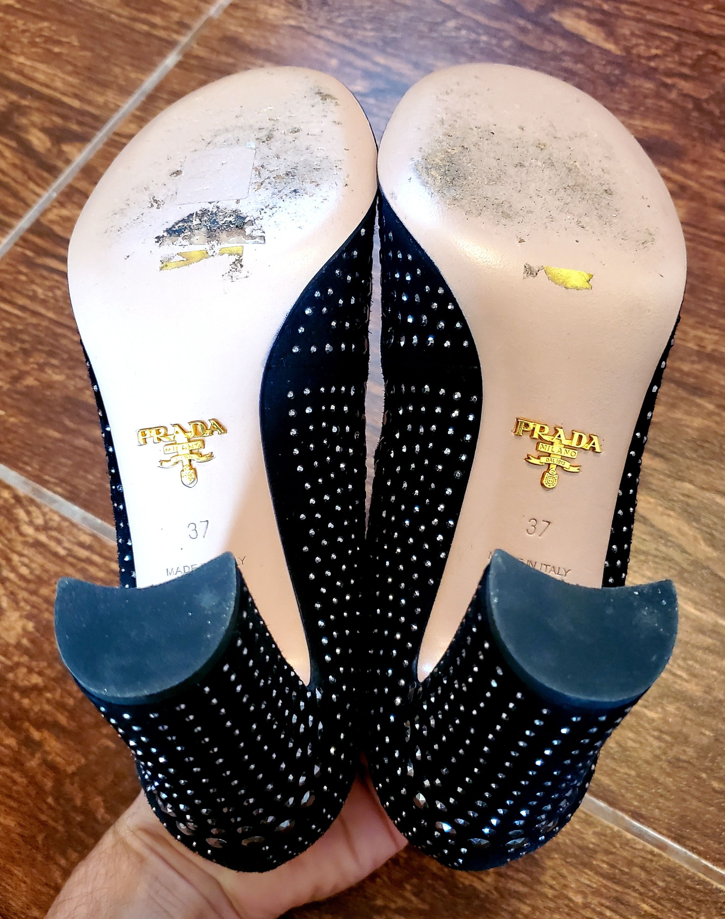 Prada Escarpins mary jane Prada Noir 37 perfect condition Size US 7 / IT 37 - 8 Thumbnail