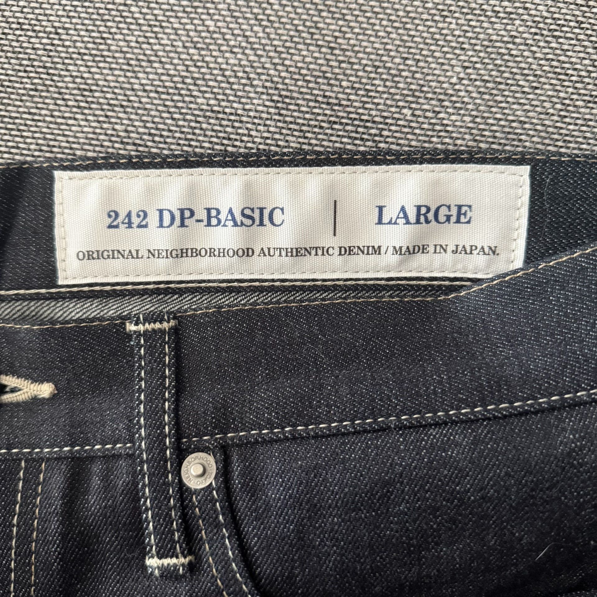 Neighborhood Neighborhood 24AW Basic Raw Denim Jeans Size US 36 / EU 52 - 7 Thumbnail