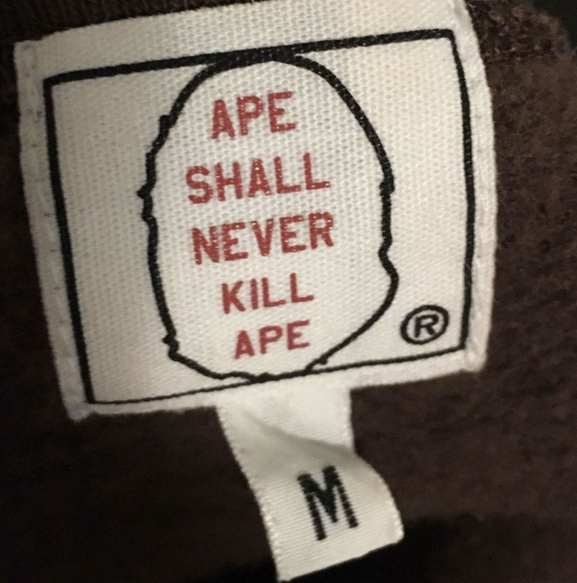 Bape Bape logo crew neck sweatshirt Size US M / EU 48-50 / 2 - 3 Thumbnail