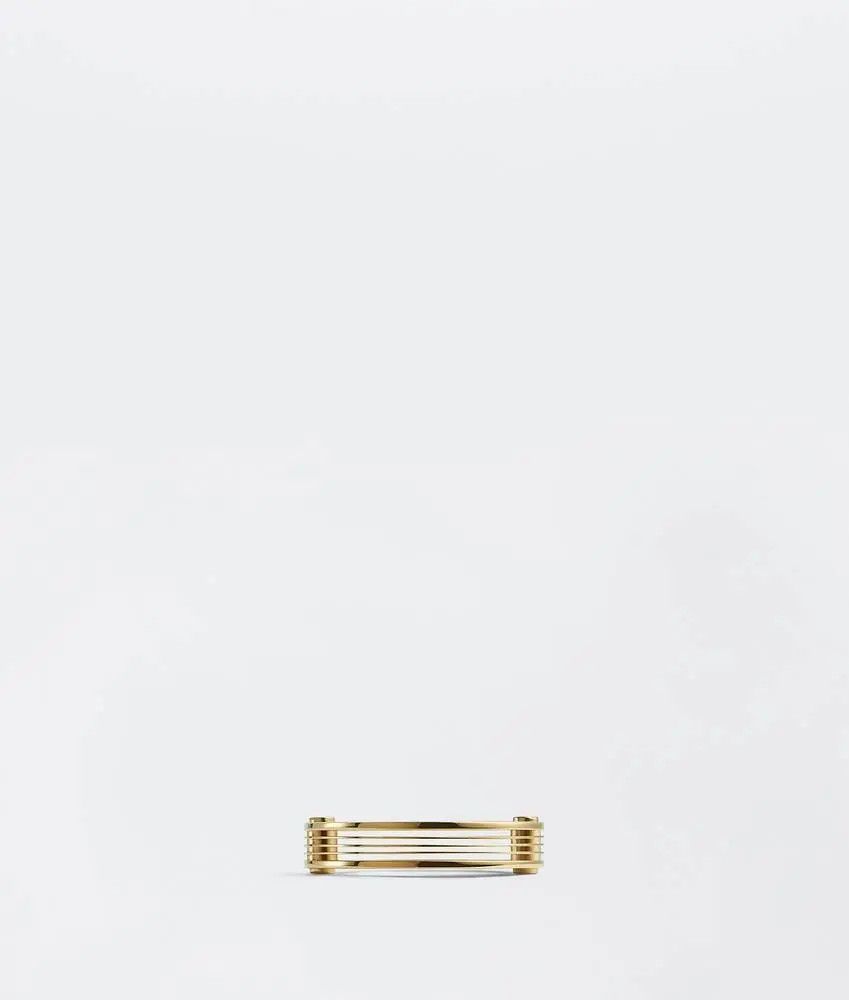 Bottega Veneta o1n1vont0425 Size: 11 / Bolt Ring in Gold Size ONE SIZE - 2 Thumbnail