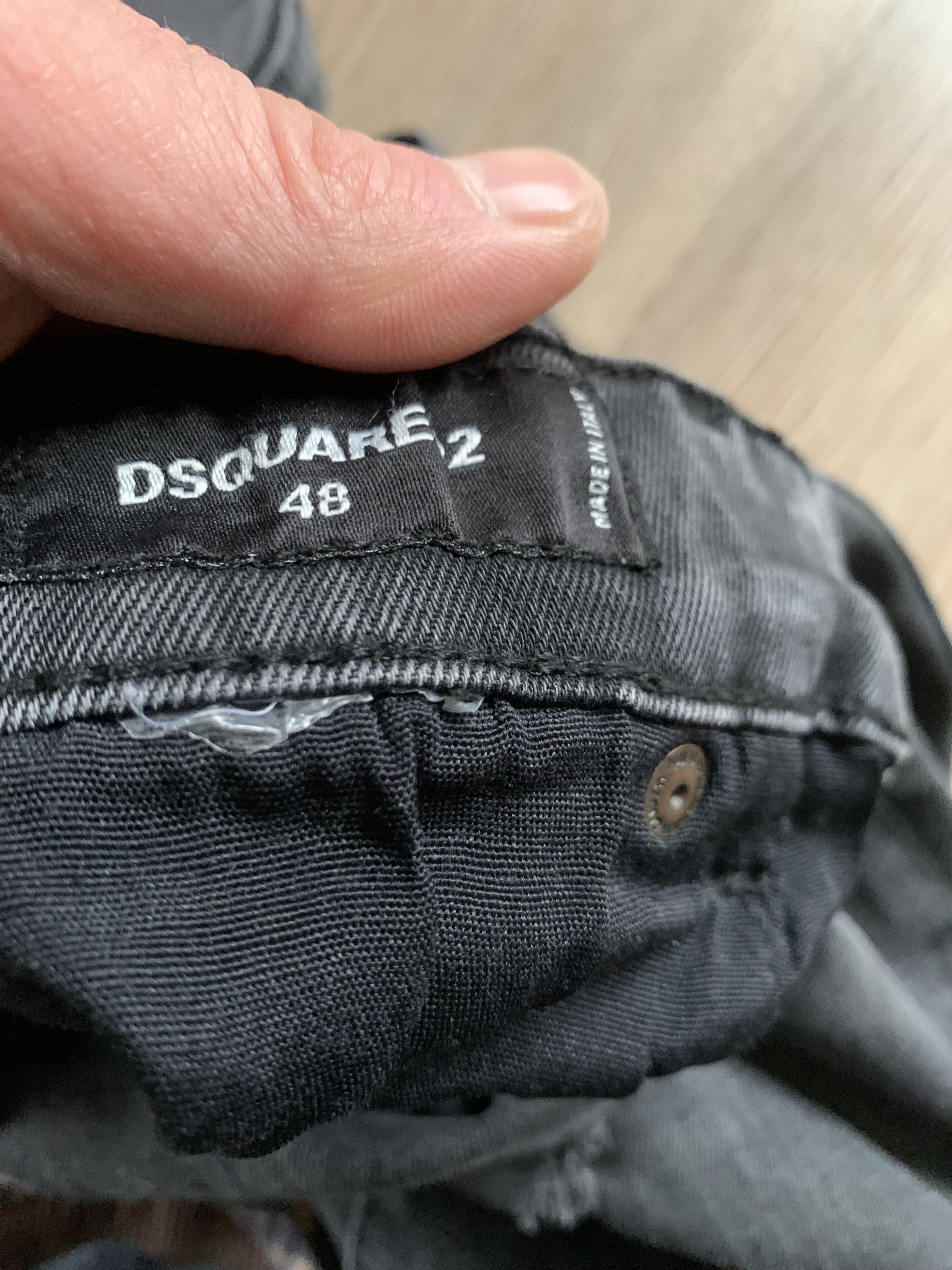 Dsquared2 Dsquared2 Denim Distressed Black Jeans Size US 32 / EU 48 - 15 Thumbnail