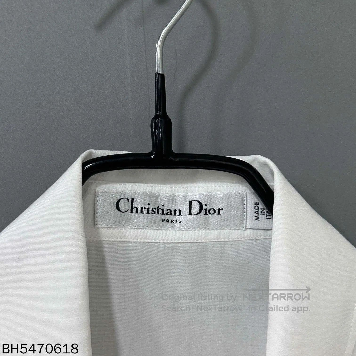Dior bee embroidered shirt by Dior. Size US S / EU 44-46 / 1 - 4 Thumbnail