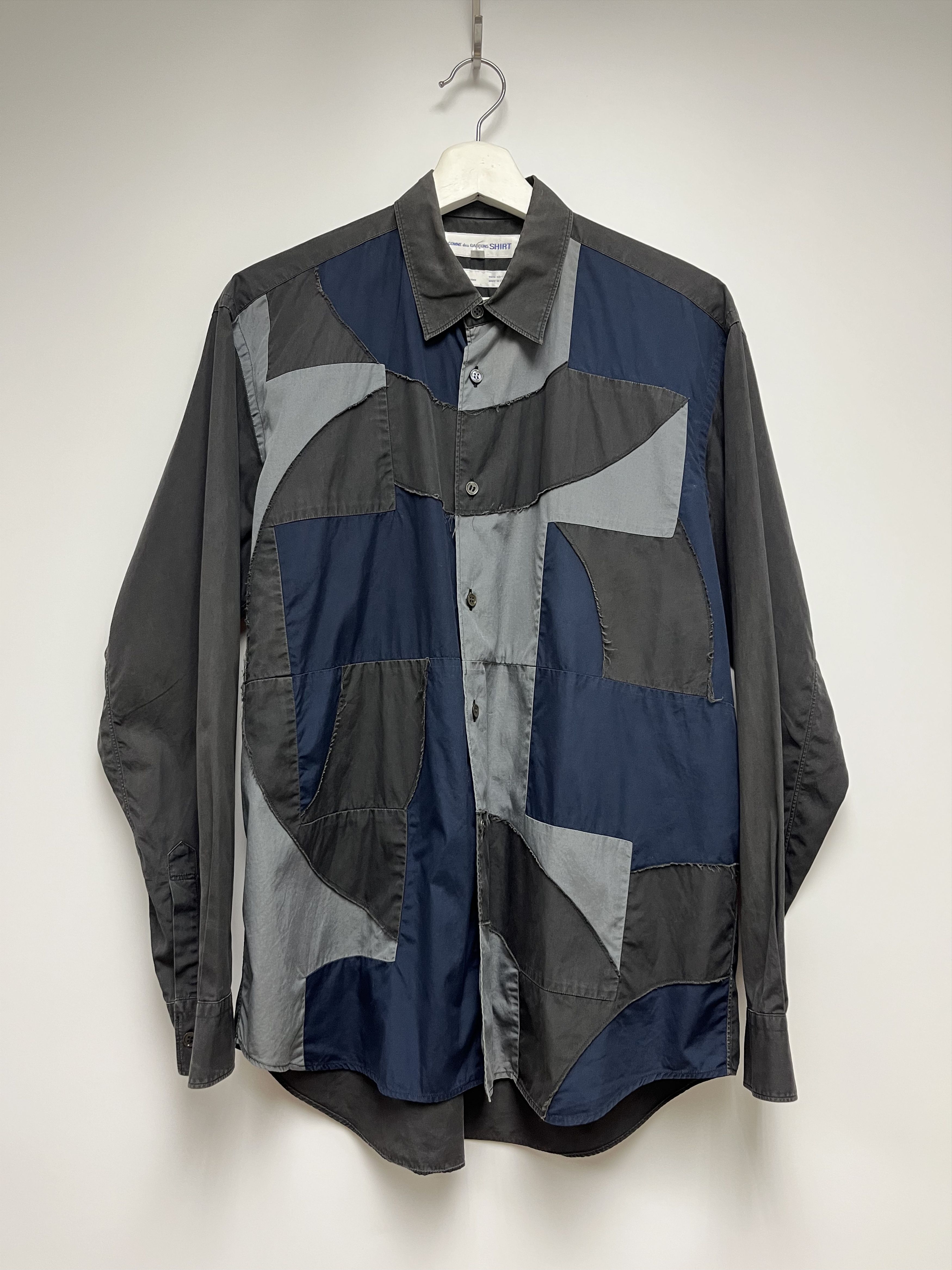 Comme des Garcons SHIRT COMME des GARÇONS SHIRT PATCHWORK SHIRT Size US S / EU 44-46 / 1 - 1 Thumbnail