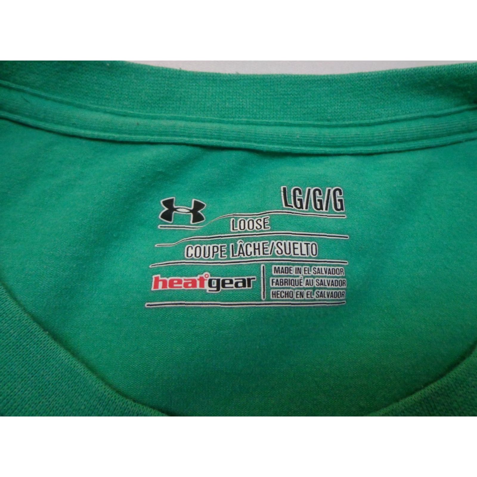 Under Armour Under Armour Teal T-Shirt Ignite The Fight Large Men’s/ Mens Activewear L Color Teal Shirt Size US L / EU 52-54 / 3 - 4 Thumbnail