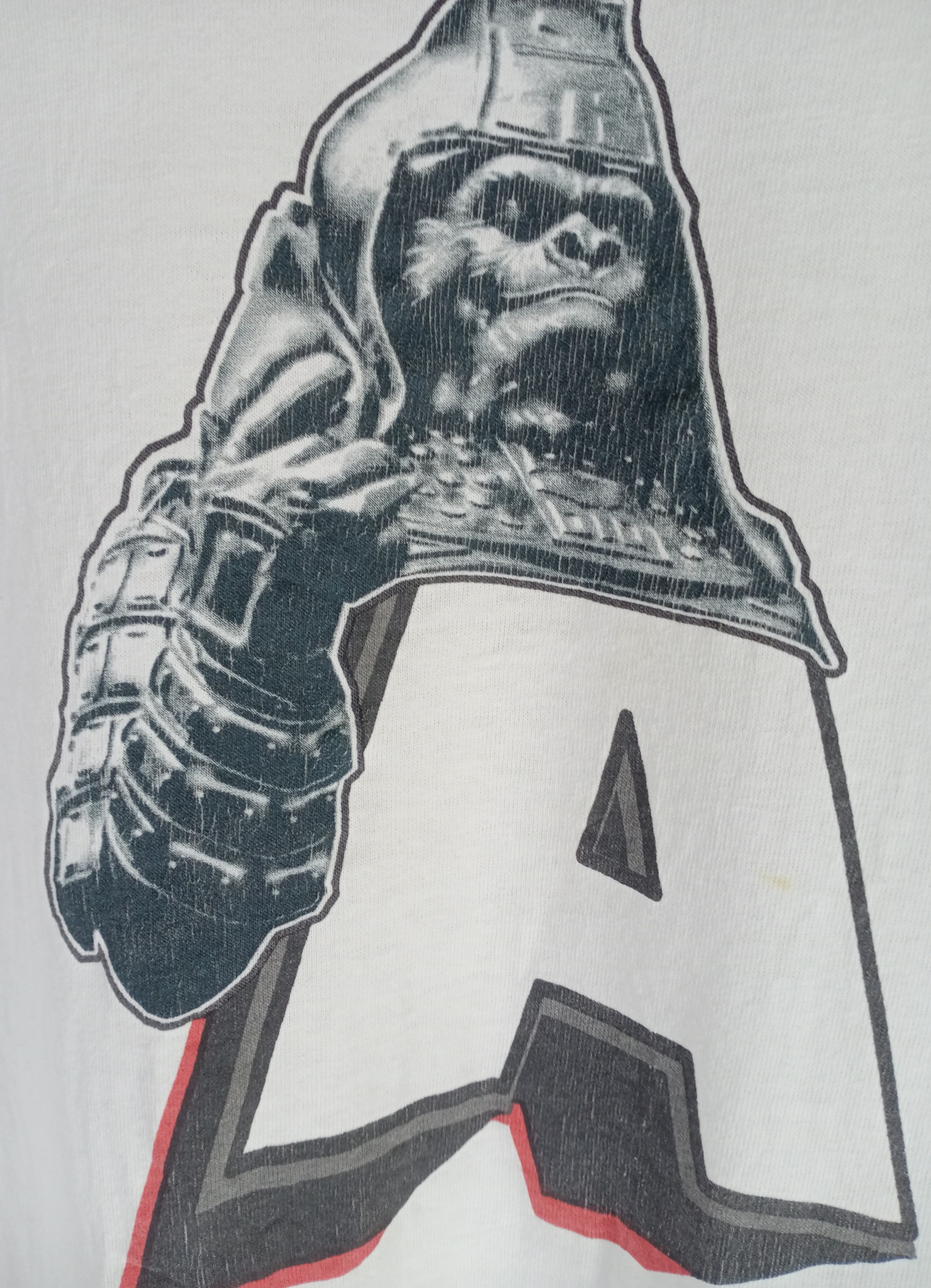 Bape Rare Vintage 90s BAPE Oneita Planet Of The Apes Tshirt Size US M / EU 48-50 / 2 - 3 Thumbnail