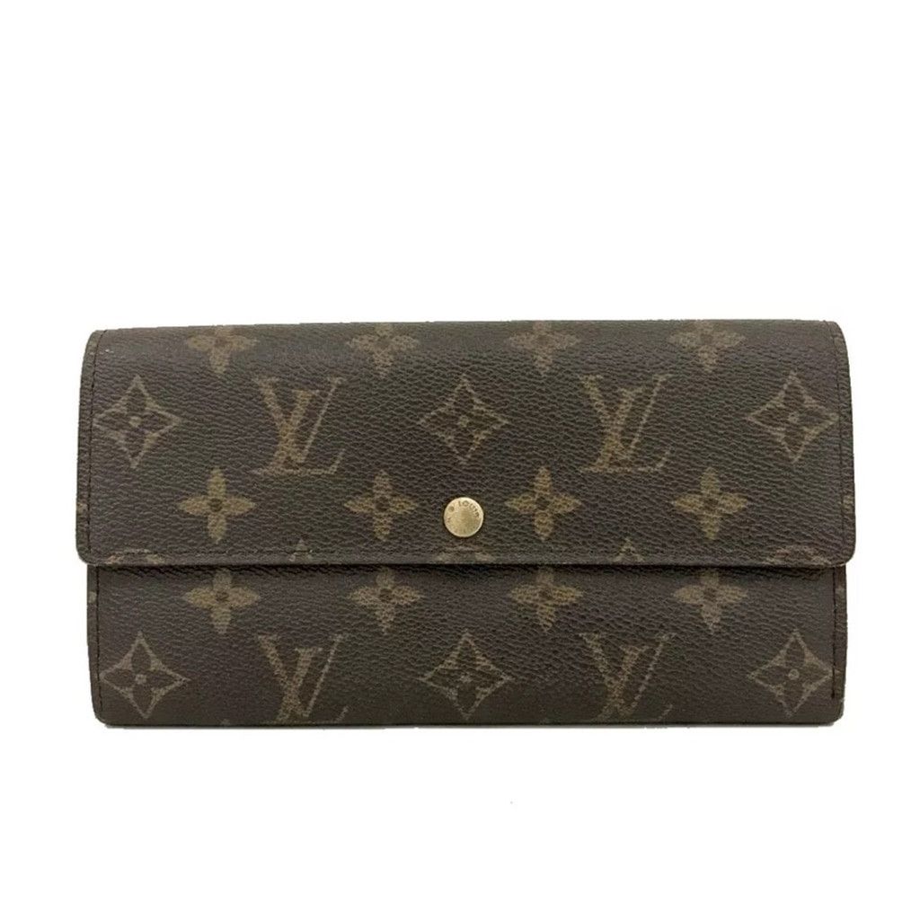 Louis Vuitton Louis Vuitton Monogram Portefeiulle Sarah Long Wallet Size ONE SIZE - 1 Thumbnail