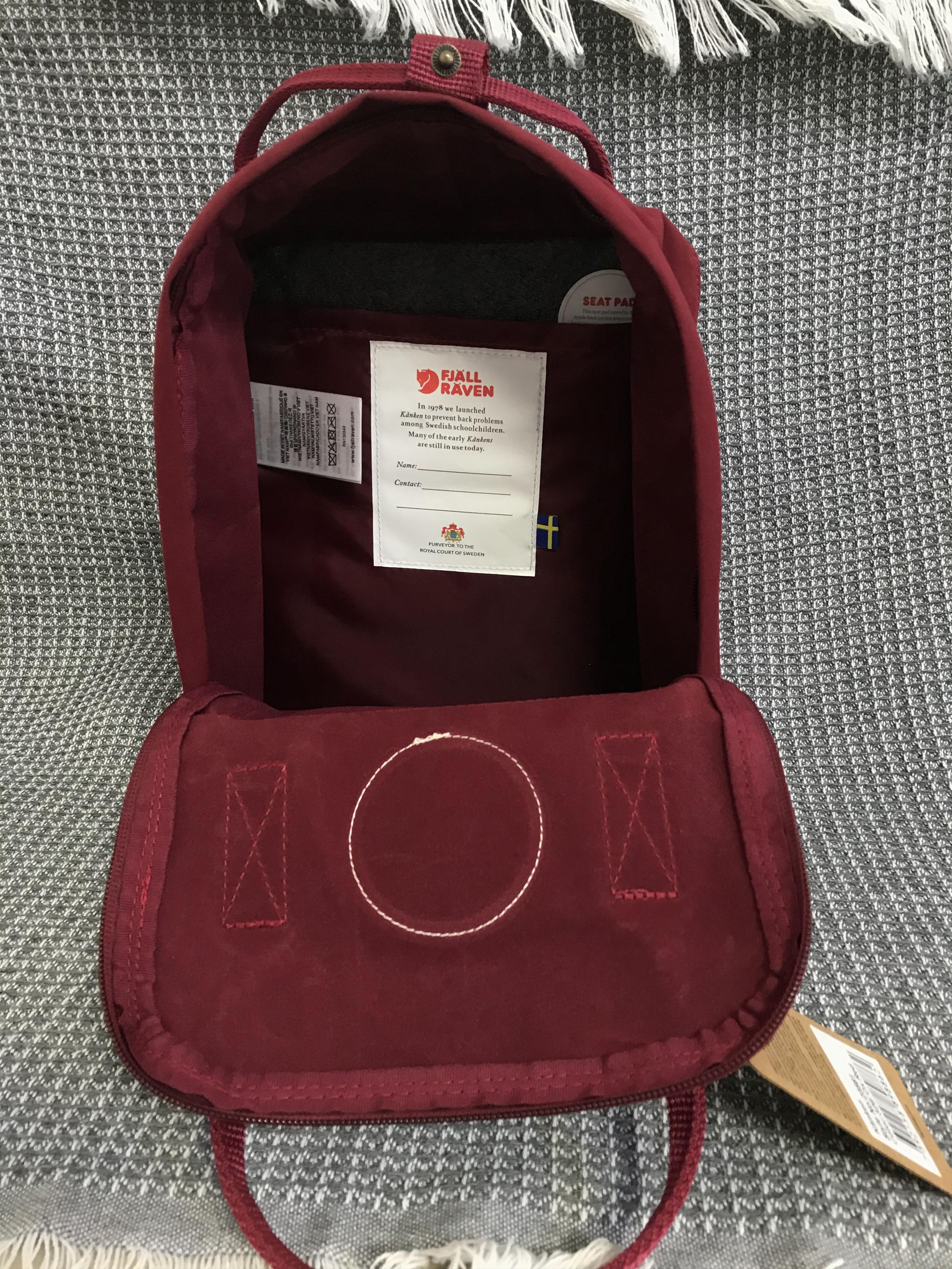 Fjallraven Fjallraven Kanken Sling Bag Red Wine Size ONE SIZE - 8 Thumbnail