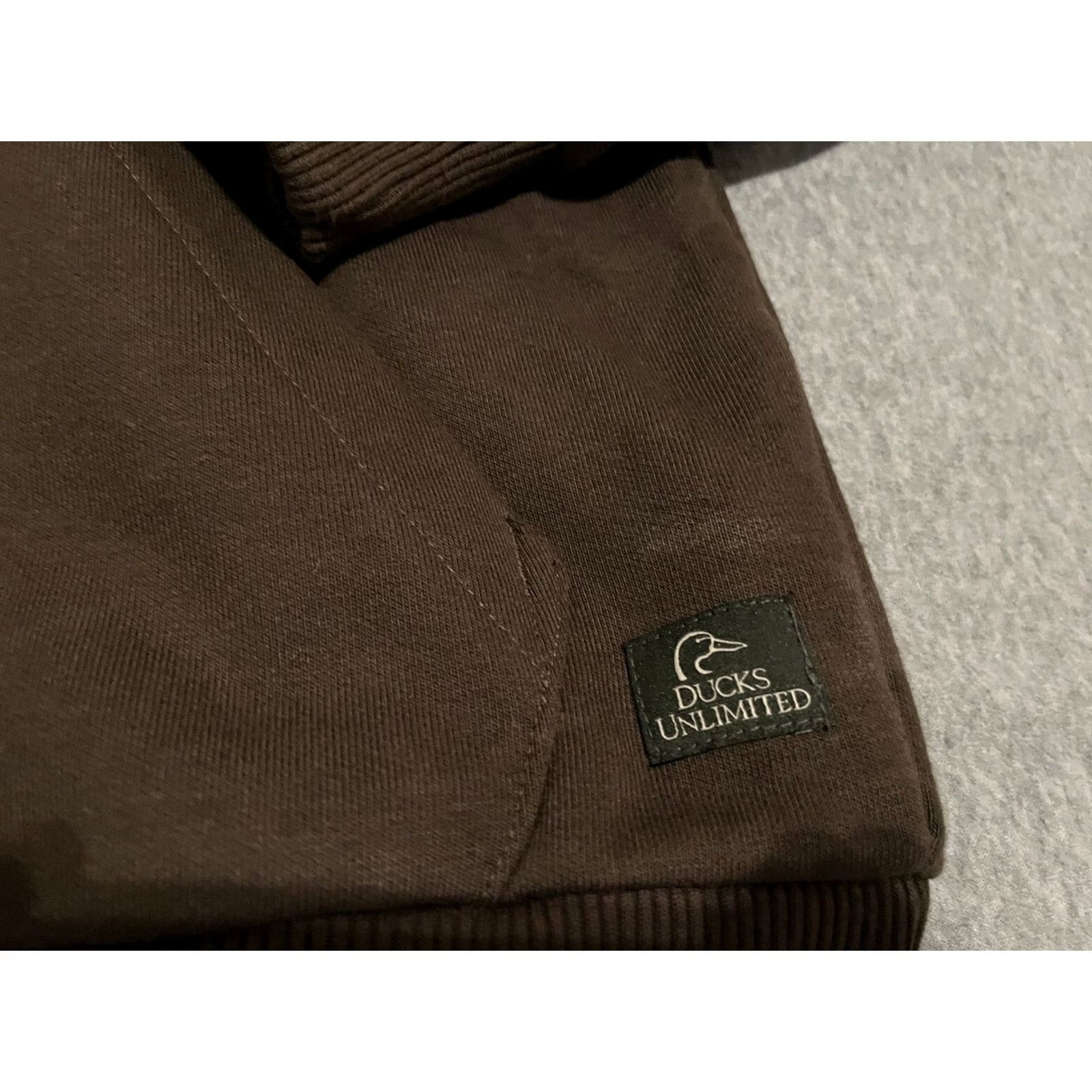 Filson Filson Ducks Unlimited Brown Pullover Hoodie Men S Small Sweatshirt Pullover Hoodie Brown Filson Ducks Unlimited Hoodie Mens S Bellows Down 0 Size US S / EU 44-46 / 1 - 3 Thumbnail