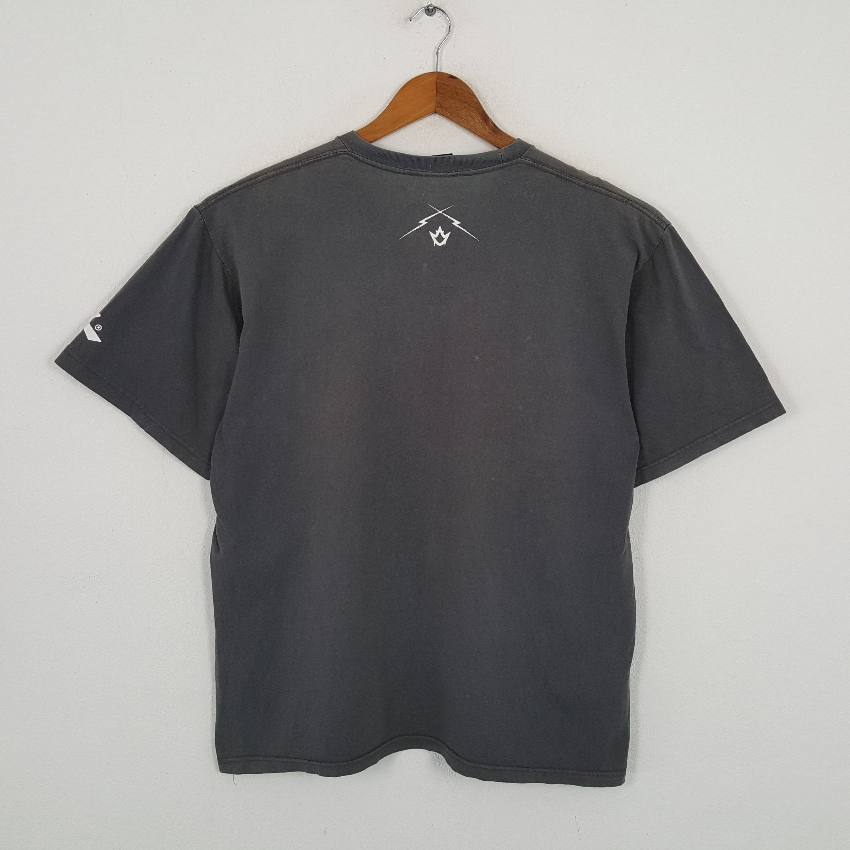 Rusty × Vintage Vintage RUSTY Streetwear Skull Design T-Shirts Size US XL / EU 56 / 4 - 3 Thumbnail
