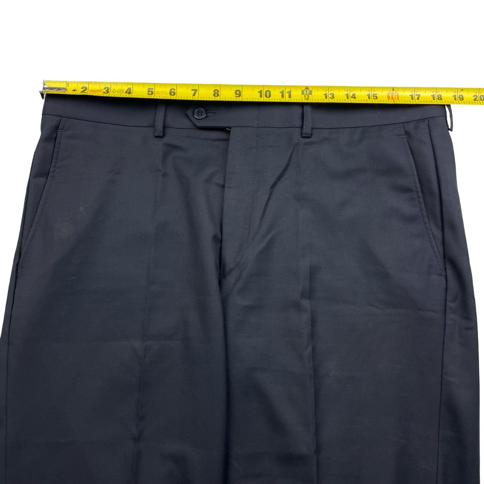 Other Dormel Men’s Bespoke Wool Blend 2-Button Suit Navy Blue • 42 Size 42R - 17 Thumbnail