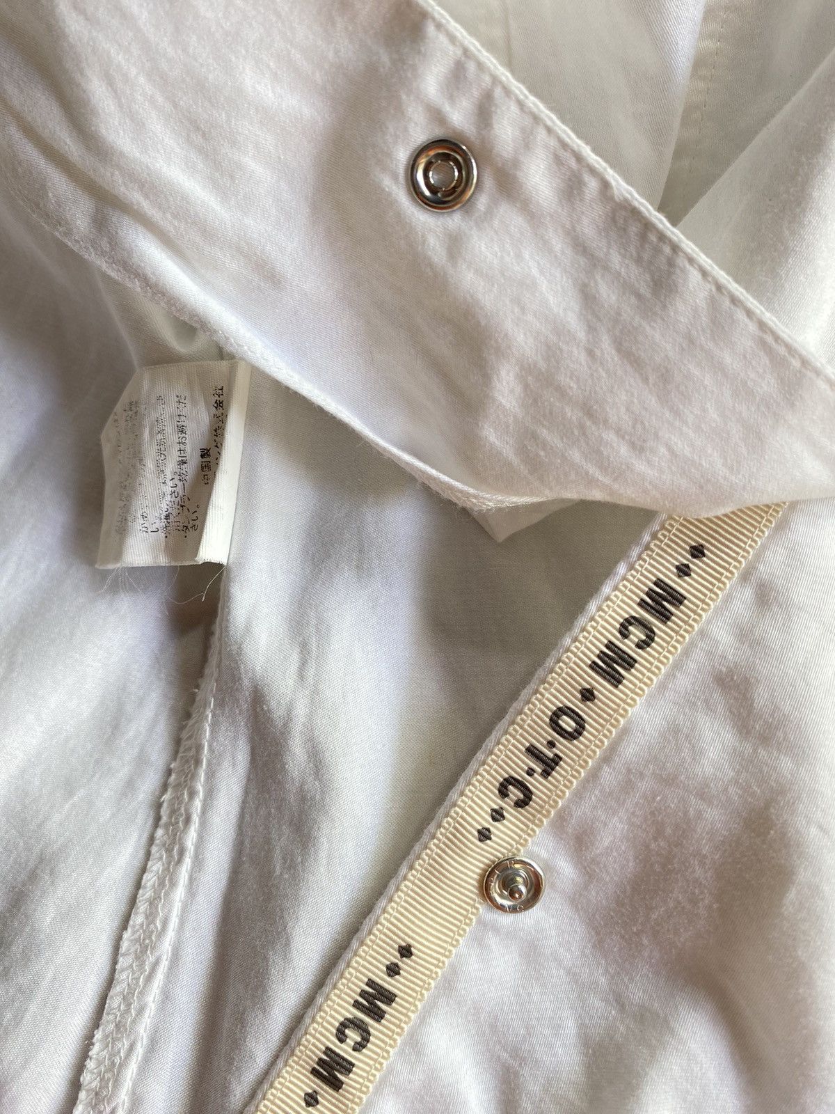 MCM MCM OTC Long-Sleeve White Shirt Size ONE SIZE - 11 Thumbnail