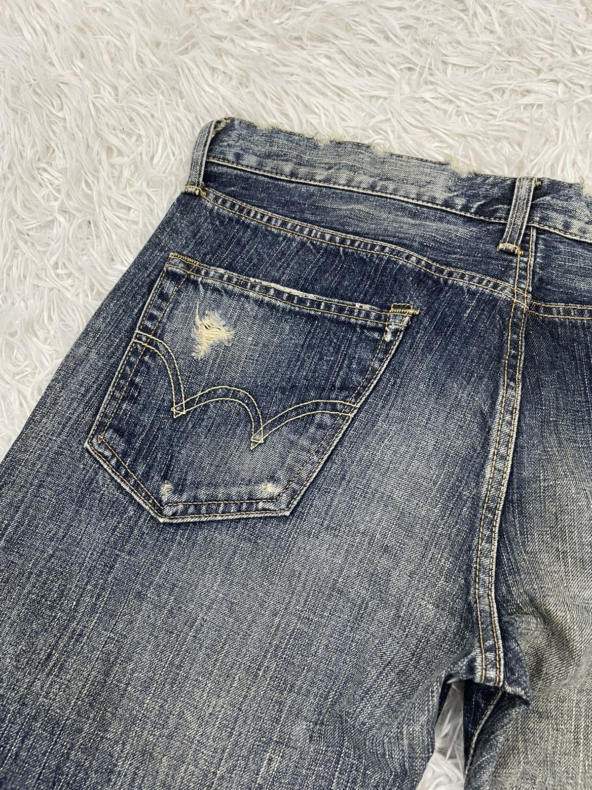 Edwin Edwin 503R Jeans Pant Made in Japan Size US 37 - 8 Thumbnail