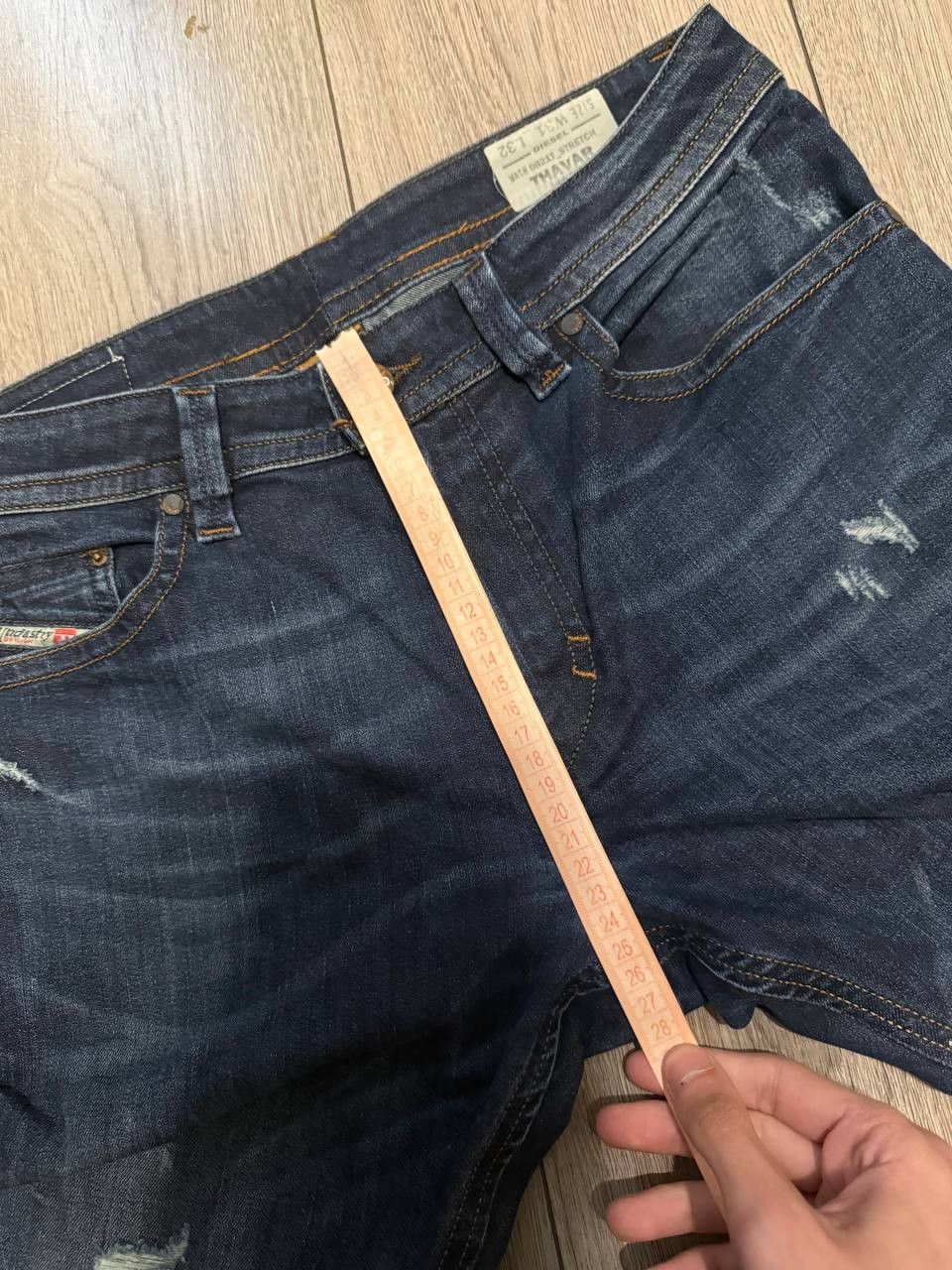 Diesel Diesel Thavar Jeans Men W31 L32 Blue Avant-Garde Regular Size US 32 / EU 48 - 10 Thumbnail