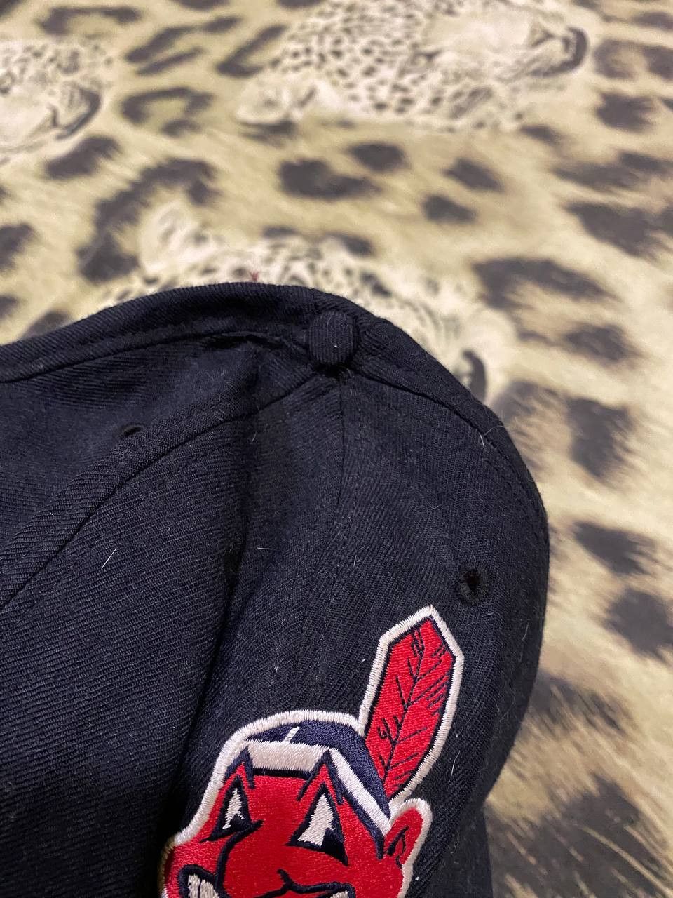 New Era × Vintage Vintage World Series Cleveland Indiana New Era Passformmütze Size ONE SIZE - 10 Thumbnail