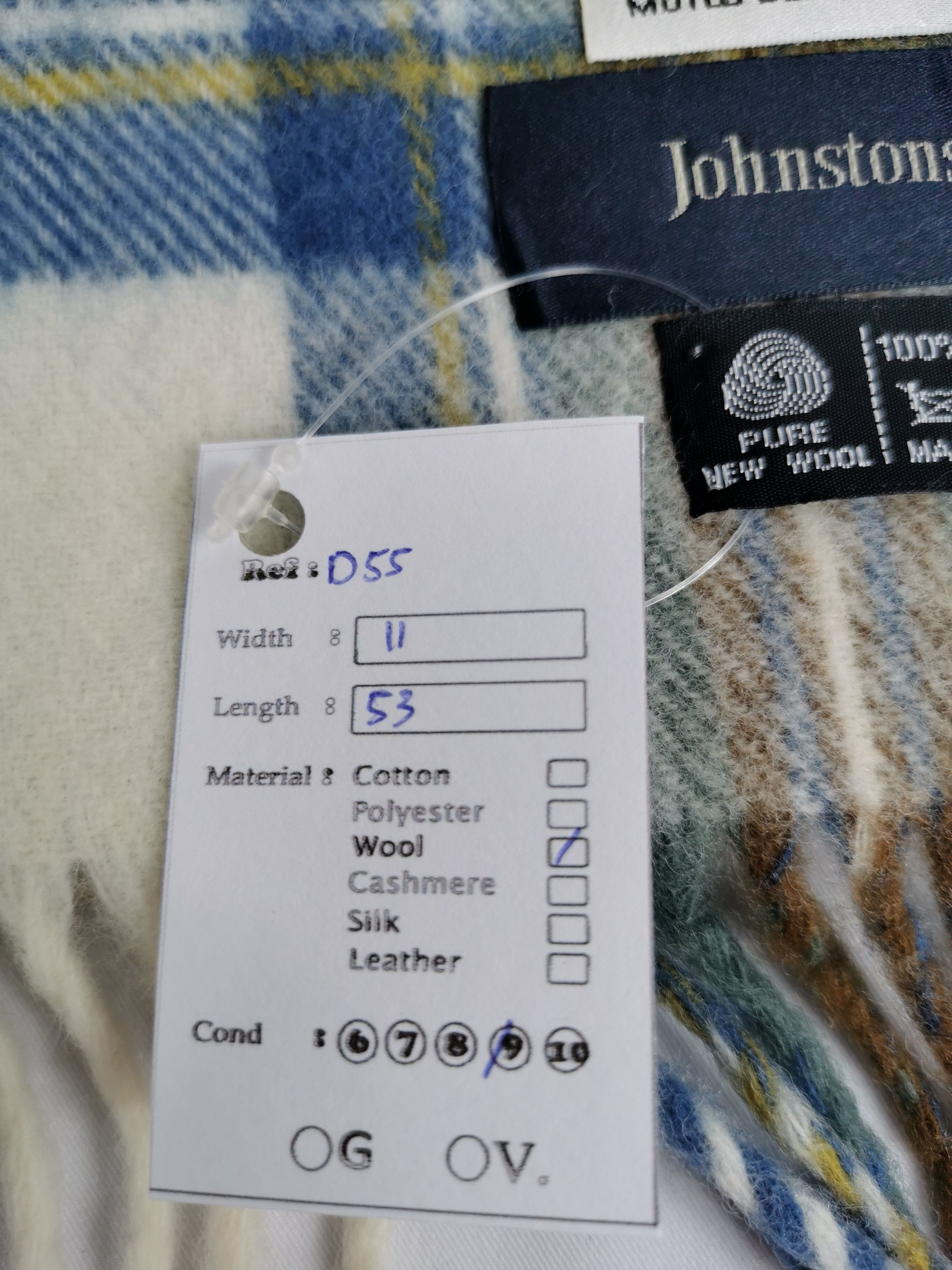 Johnston Of elgin scarf muffler