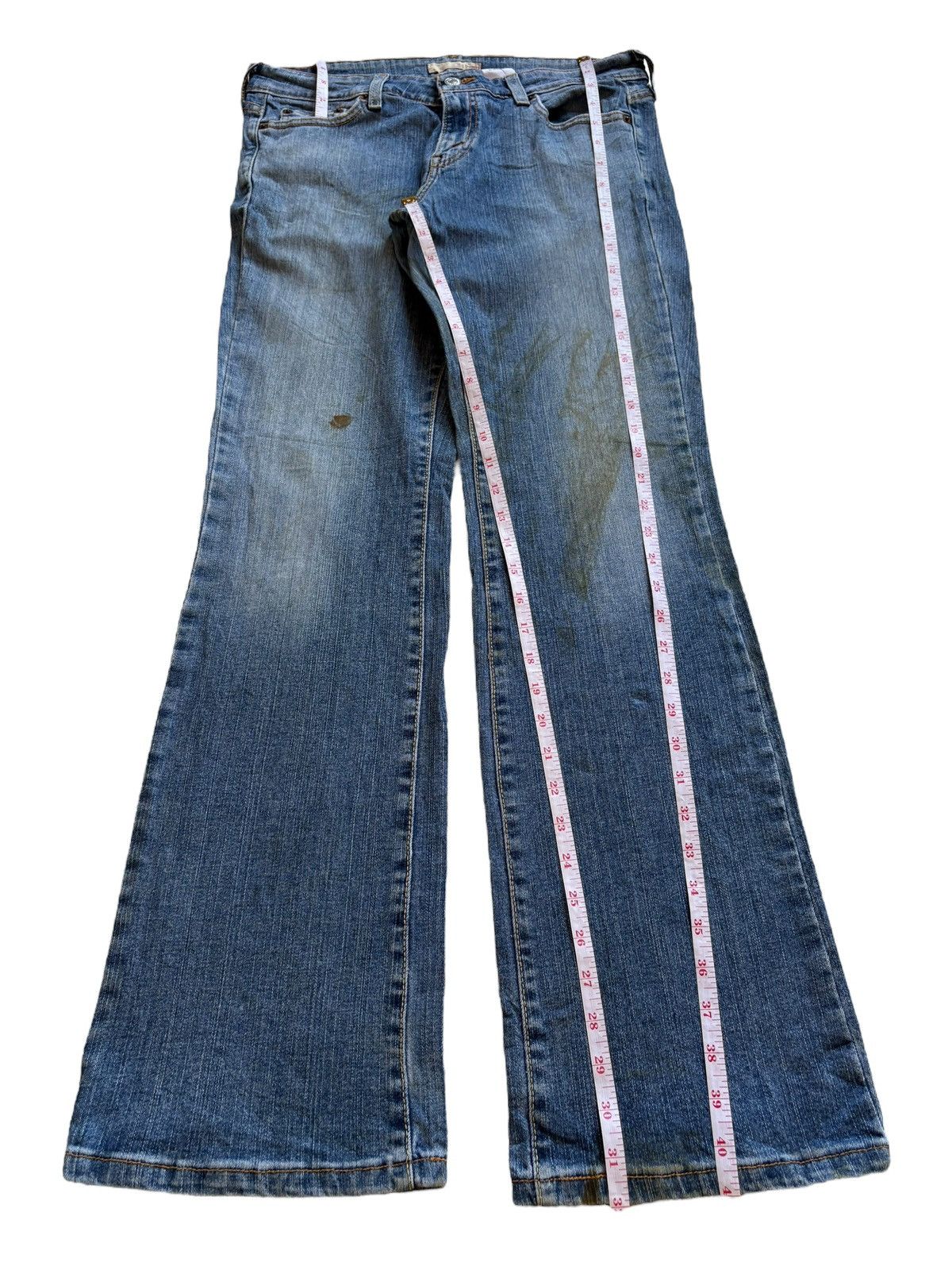 Levi's Vintage Levis Mud Wash Grunge Bootcut Jeans Size 31" - 13 Thumbnail