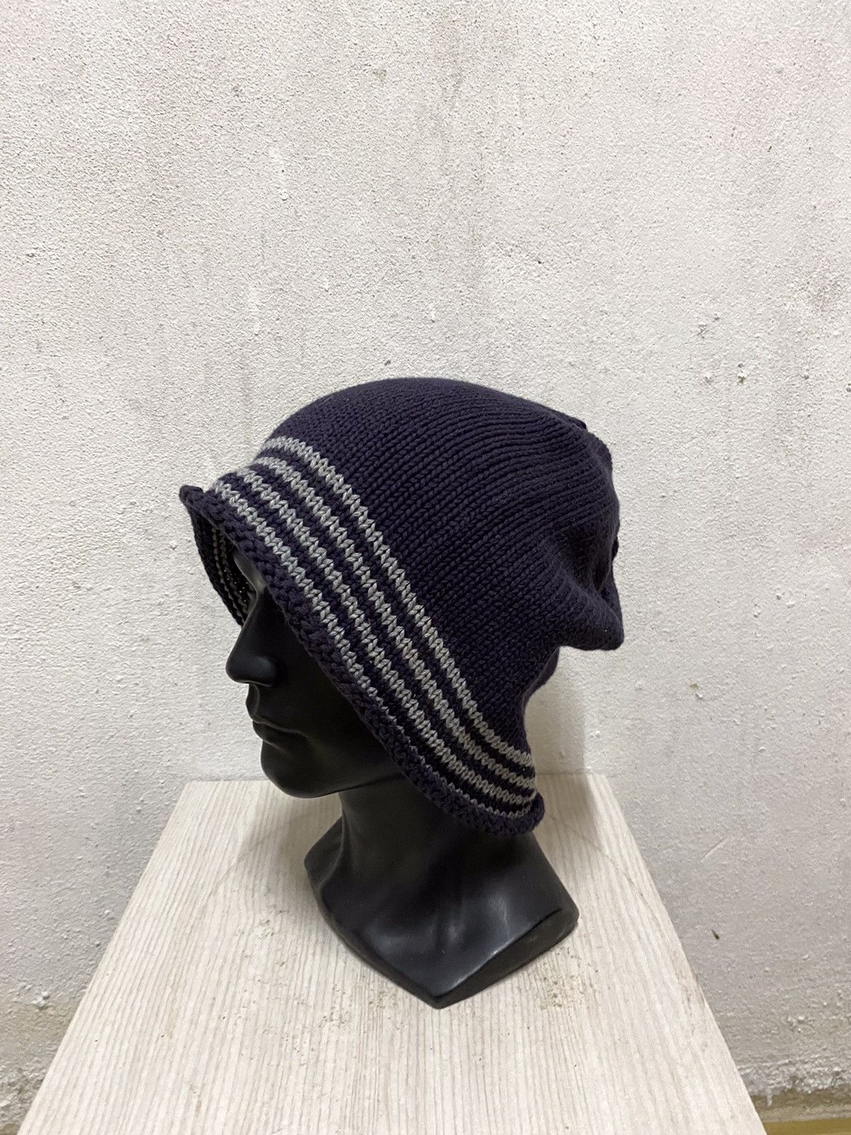 Japanese Brand Japanese Brand Sunny Clouds Plain Beanie Hat Size ONE SIZE - 3 Thumbnail