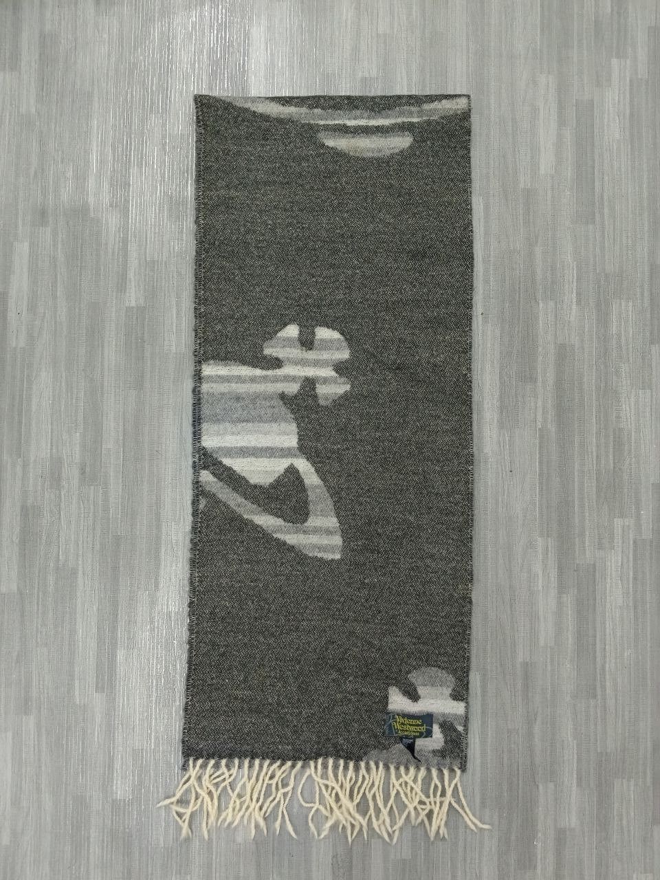 Vivienne Westwood VIVIEENE WESTWOOD BIG LOGO WOOL SCARVES Size ONE SIZE - 7 Thumbnail