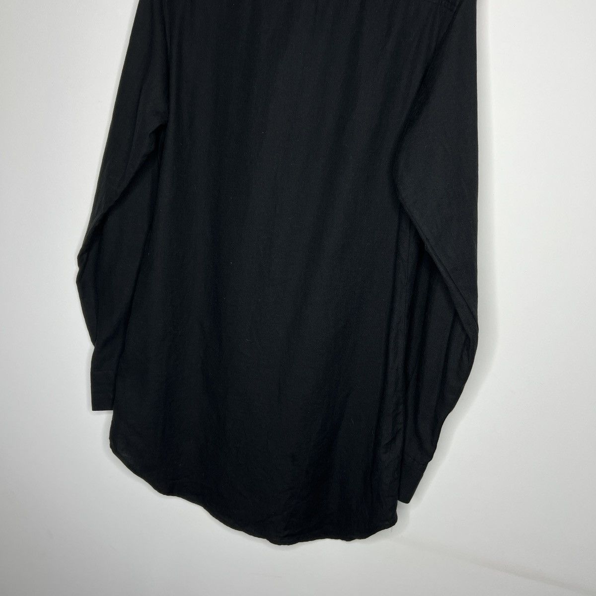 Cedric Jacquemyn Cedric Jacquemyn Hraun High Collar Longsleeve Shirt Black Size US M / EU 48-50 / 2 - 11 Thumbnail