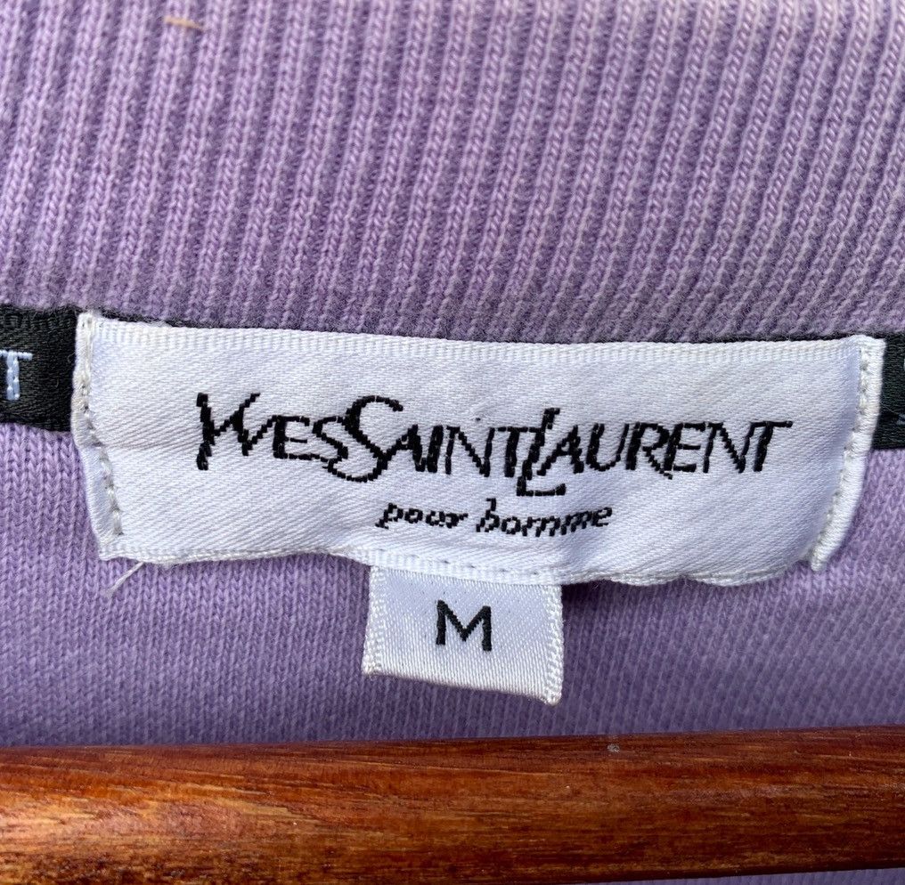 Yves Saint Laurent YSL CREWNECK LONG SLEEVE SWEATSHIRT EMBROIDERED LOGO Size US M / EU 48-50 / 2 - 9 Thumbnail
