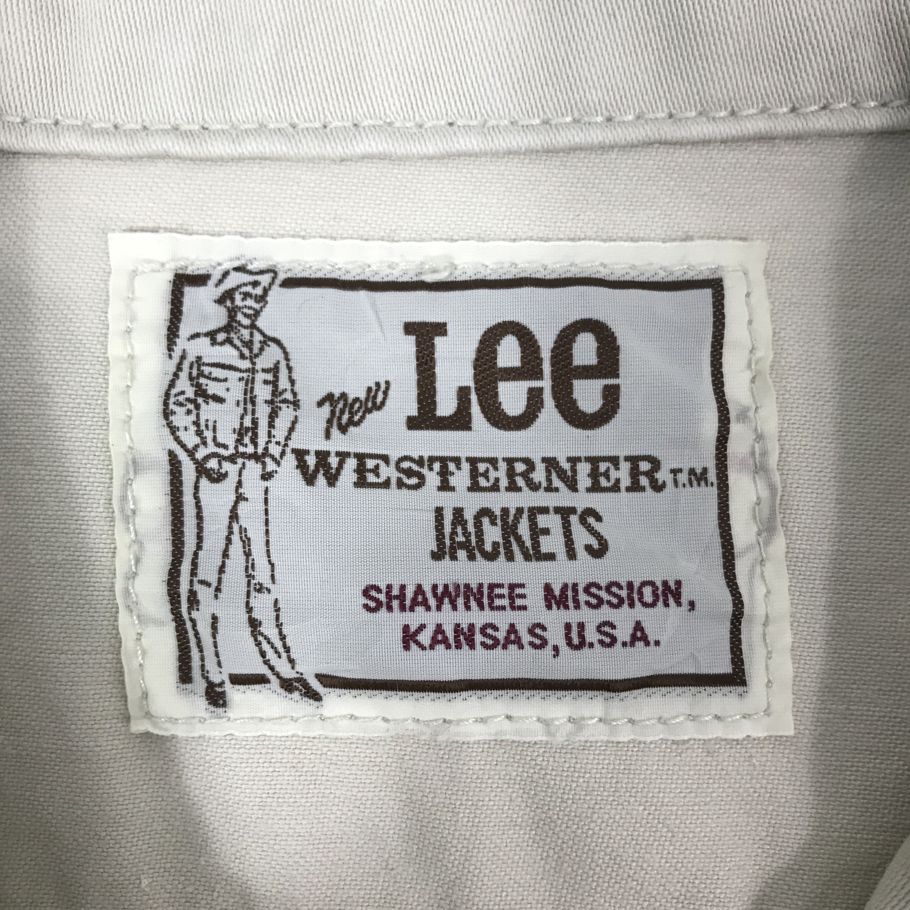 Lee Lee westerner short sleeve Vest jacket K71B25 Size US L / EU 52-54 / 3 - 13 Thumbnail