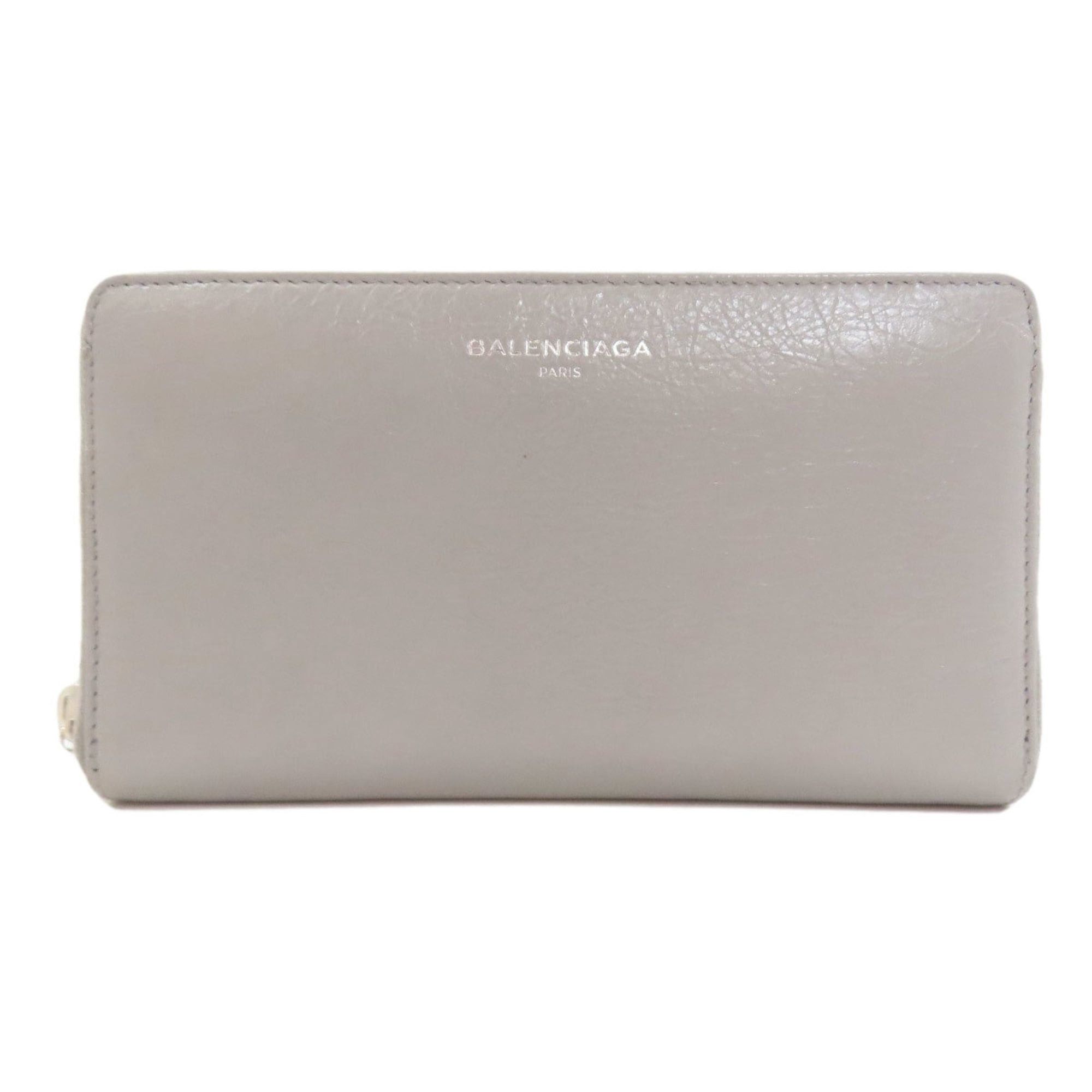 Balenciaga Balenciaga 519641 Logo Long Wallet Leather Women's BALENCIAGA Size ONE SIZE - 1 Thumbnail