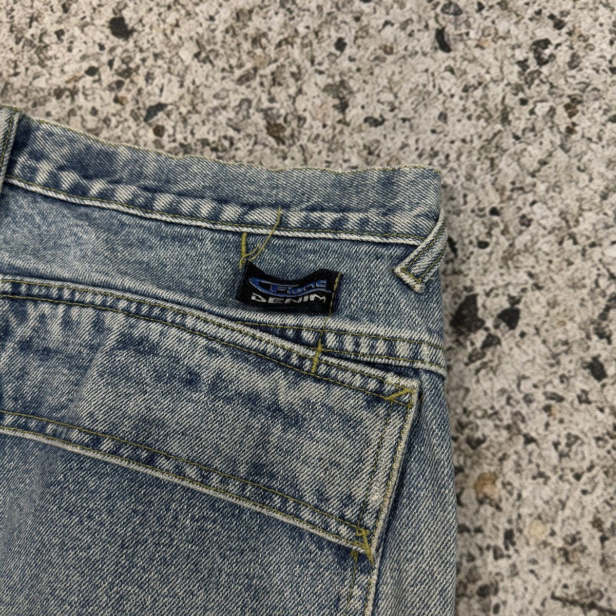 Vintage 90s Fiend Thrashed Faded Distressed Skater Jeans ERD Grunge Size US 32 / EU 48 - 16 Thumbnail