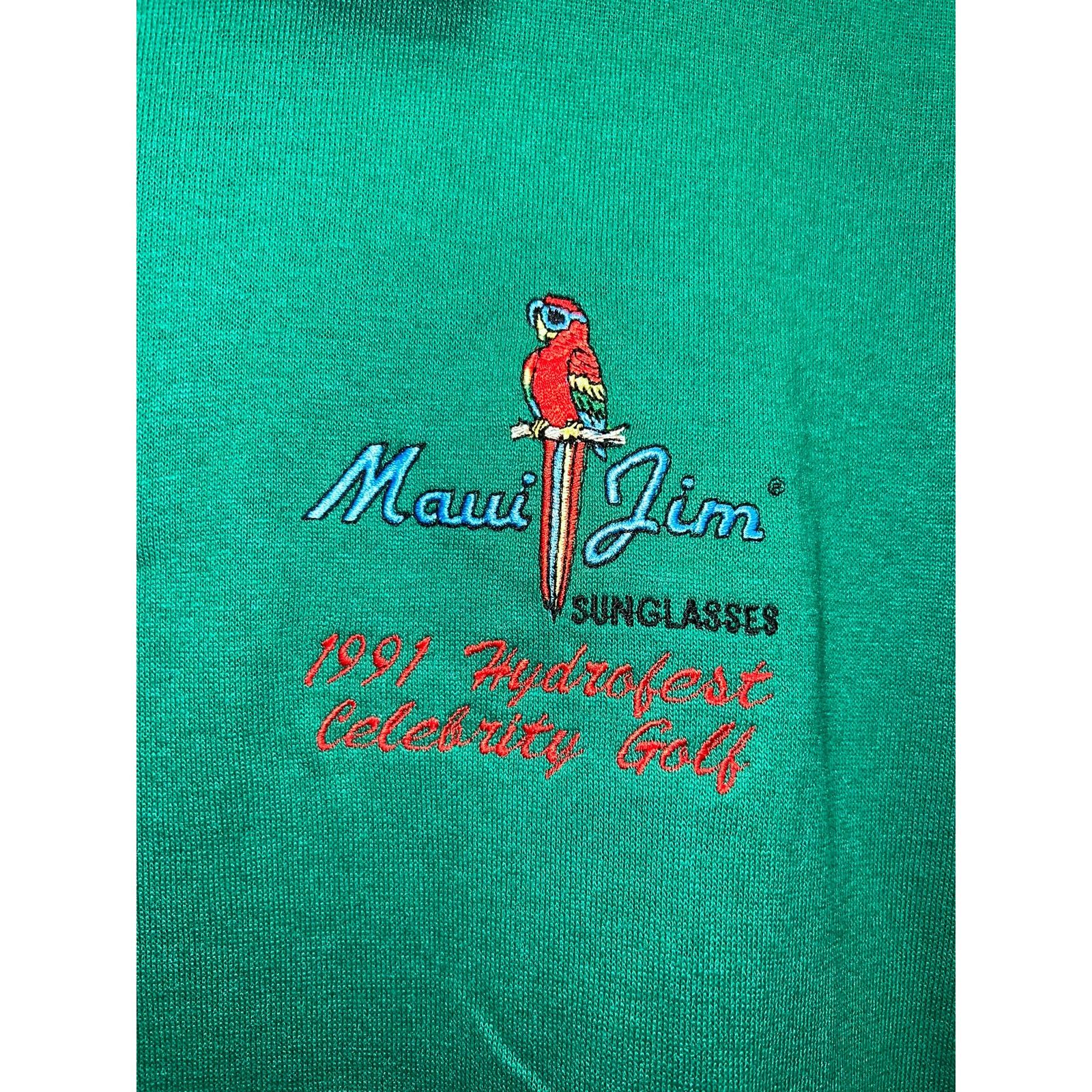 Vintage Vintage Maui Jim Polo Shirt Hydrofest Celebrity Golf Golfing Size US L / EU 52-54 / 3 - 3 Thumbnail