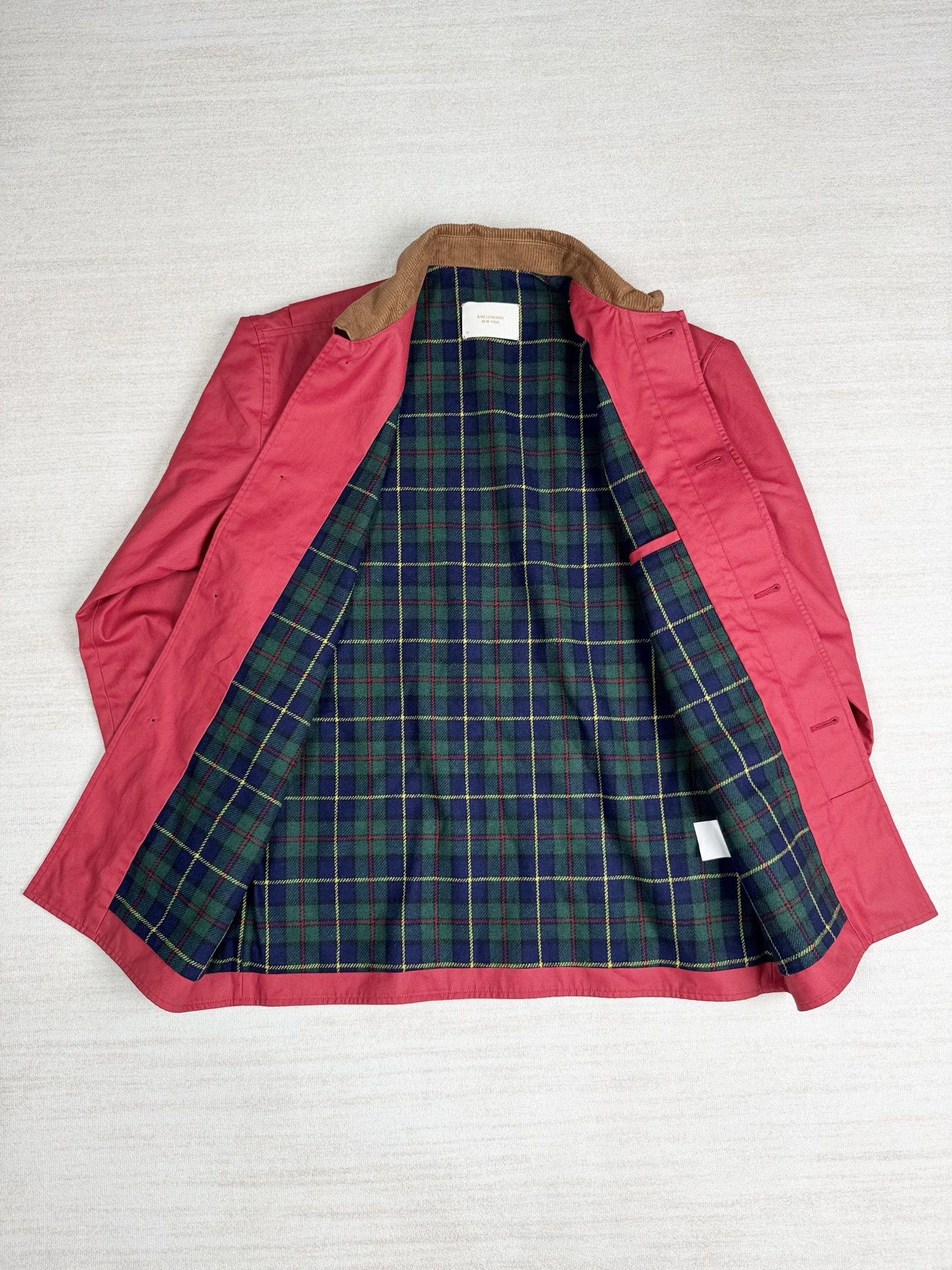 Aime Leon Dore wool lined Waxed hunting jacket Size US M / EU 48-50 / 2 - 2 Thumbnail