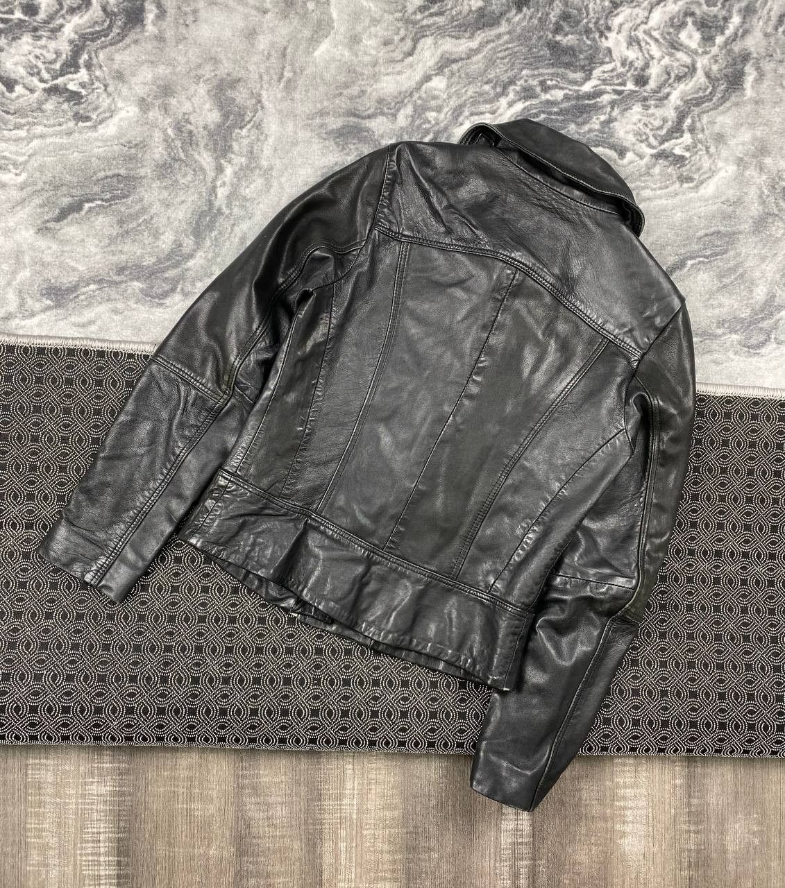Allsaints AllSaints Belvedere Biker Leather Jacket Size XS / US 0-2 / IT 36-38 - 13 Thumbnail