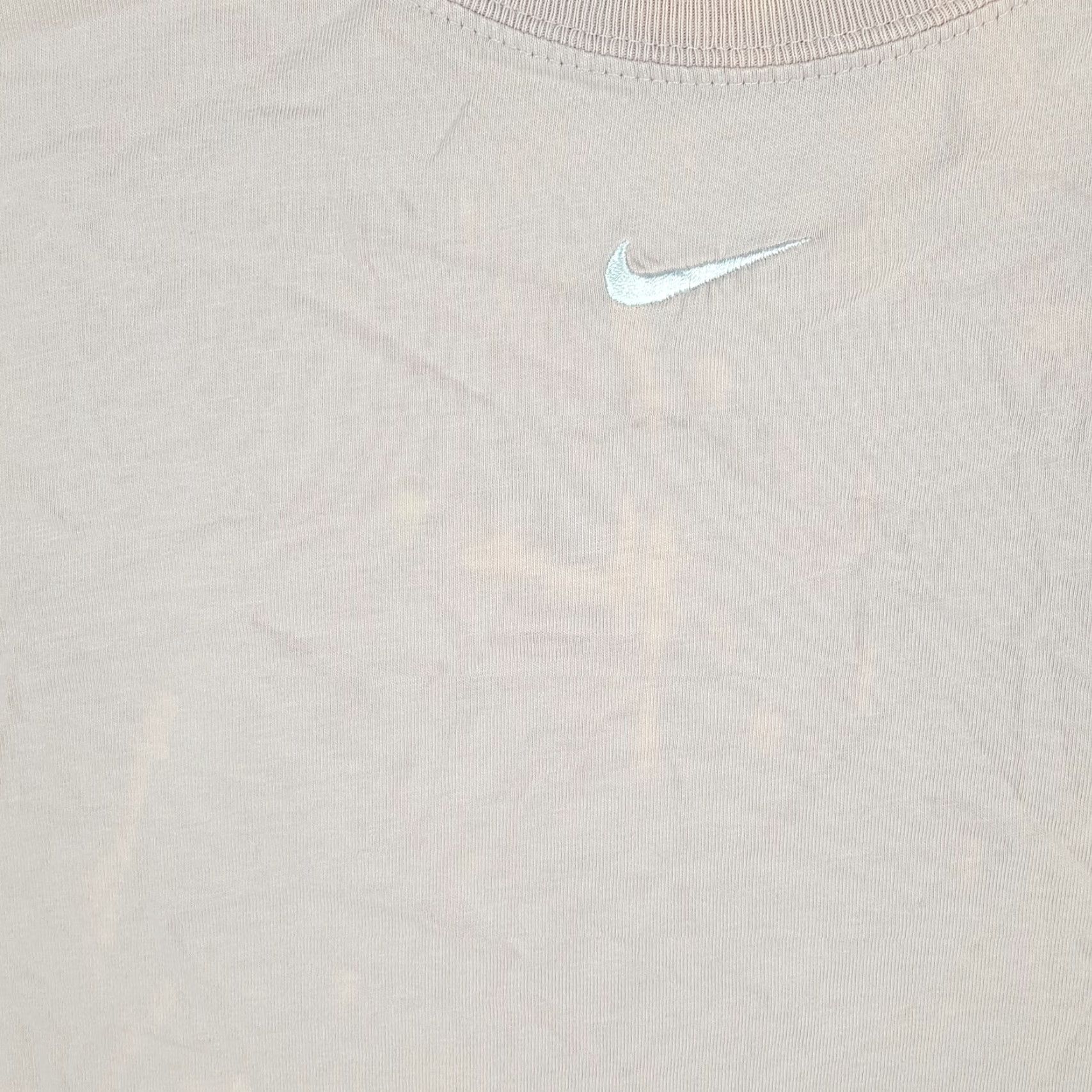 Nike VINTAGE Nike Center Swoosh Logo Pink Essential Tee Men's M Relaxed Retro T Shirt Size US M / EU 48-50 / 2 - 4 Thumbnail