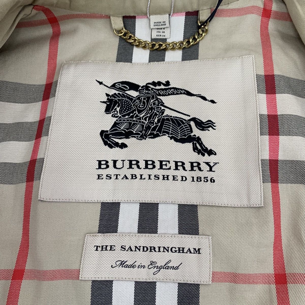 Burberry Burberry brown cotton trench coat Size S / US 4 / IT 40 - 5 Thumbnail