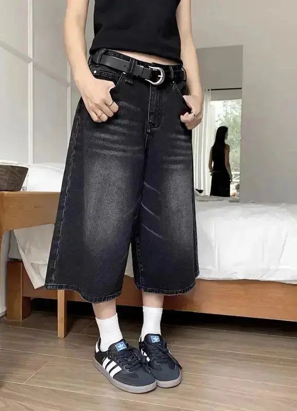 Japanese Brand Vintage Breeches Harajuku Hip Hop Shorts Bermudas Size US 34 / EU 50 - 1 Thumbnail