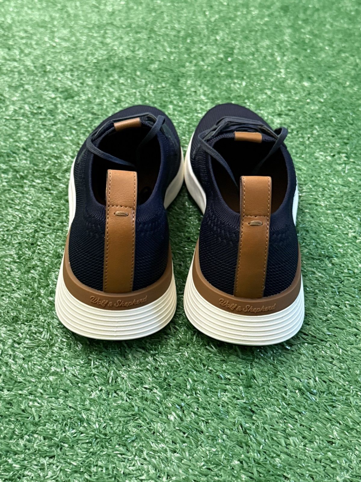 Wolf & Shepherd Swiftknit Sneakers – Navy/White – in Blue, Men's (Size 6) — image 5 of 6