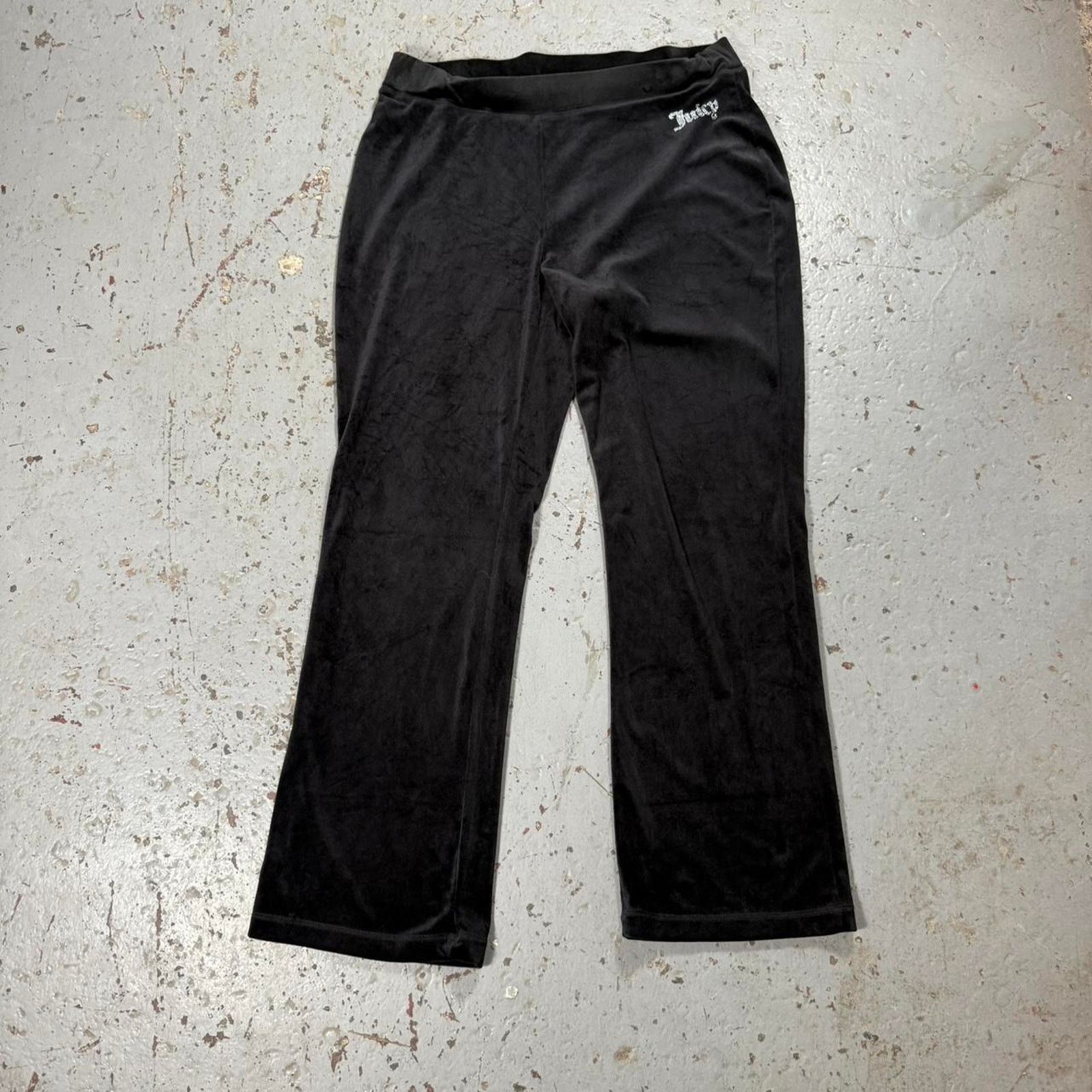 Juicy Couture Black velvet juicy couture low Size 32" / US 10 / IT 46 - 1 Thumbnail
