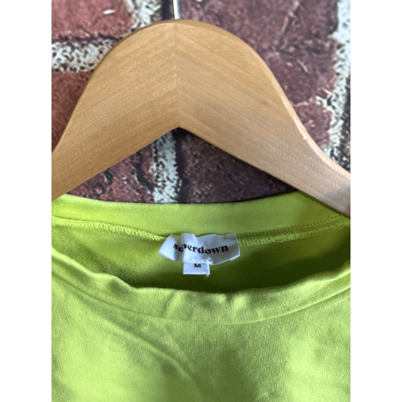 superdown Superdown Sweatshirt Womens Green Long Sleeve Pullover Cropped Size M Size M / US 6-8 / IT 42-44 - 3 Thumbnail