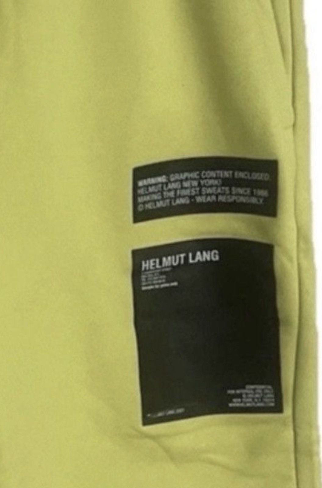 Helmut Lang NWT $220 HELMUT LANG Sweatshirt Fleece Shorts Size US 32 / EU 48 - 9 Thumbnail