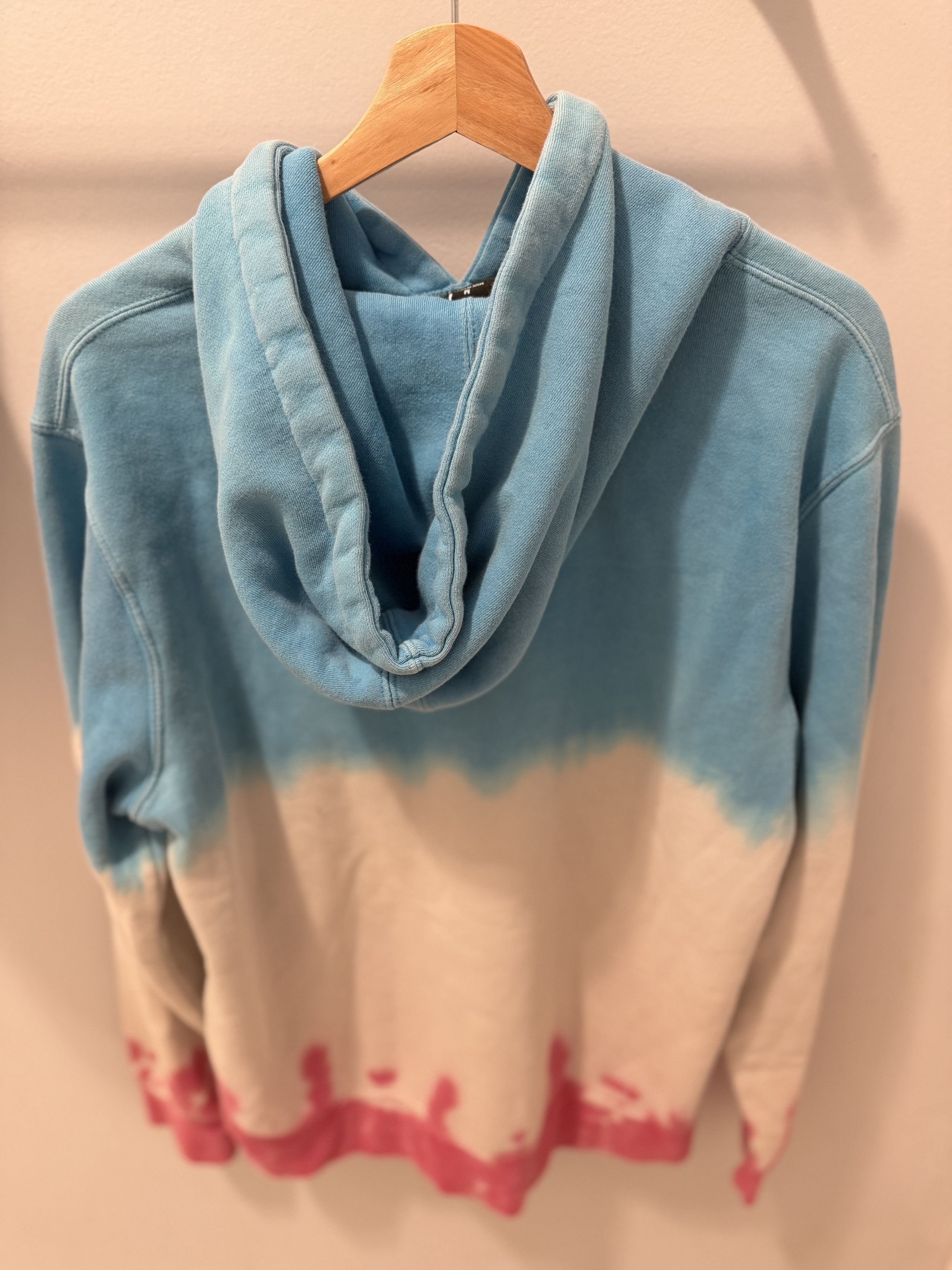 Stussy Stüssy Dip-Dye Hoodie | Blue Pink Fade | Discontinued Size US M / EU 48-50 / 2 - 2 Thumbnail