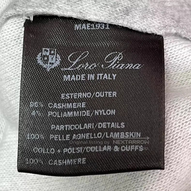 Loro Piana Loro Piana Grey knitted zip-up cashmere sweater Size S / US 4 / IT 40 - 7 Thumbnail