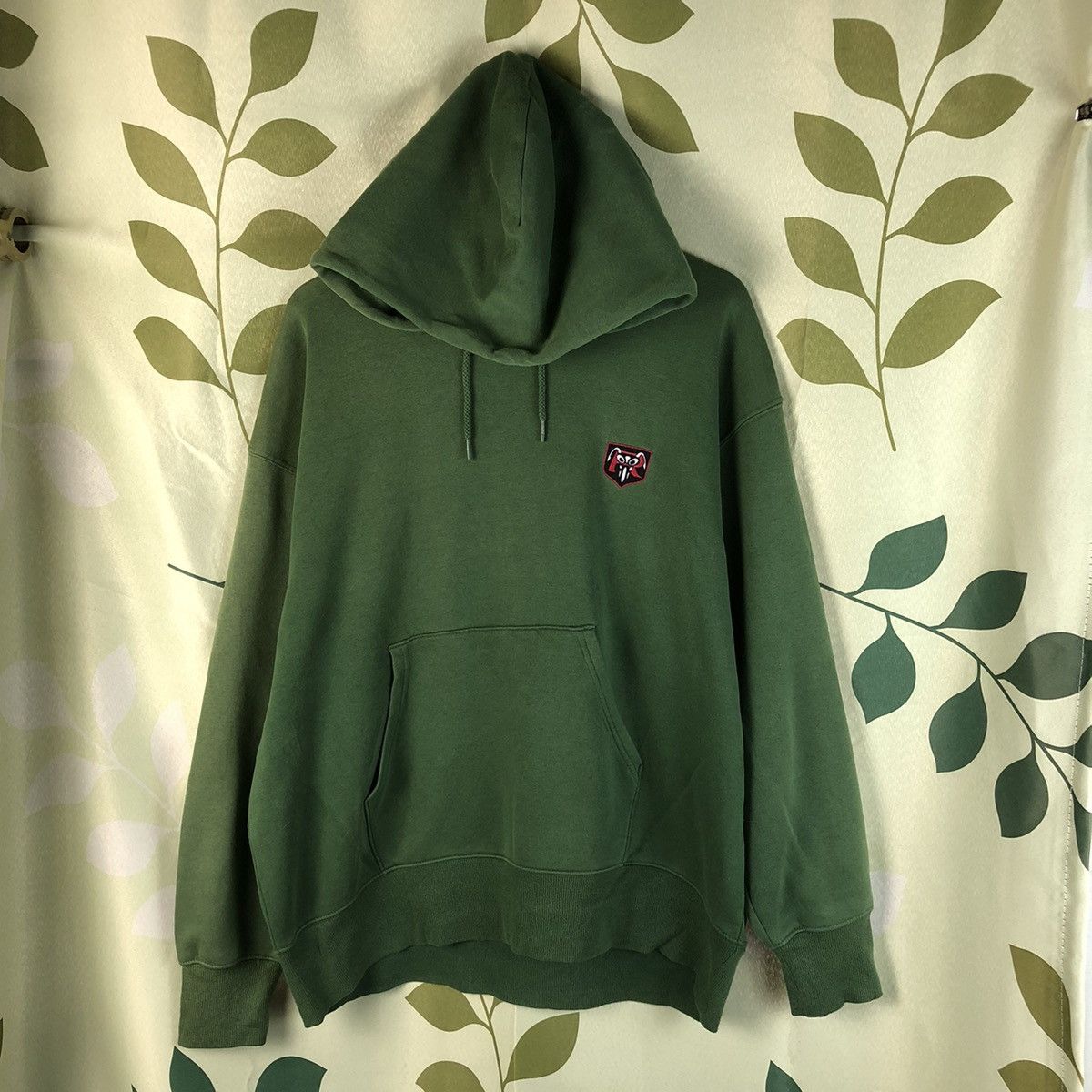 image of Anima x Banzai Kamen Rider 50Th Anniversary Tachibana Racing Hoodie 7458 in Green, Men's (Size XL)