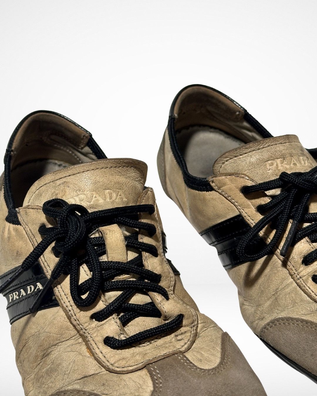 Prada 1990s Ballerina Sneaker Hybrid Size US 7 / EU 40 - 4 Thumbnail