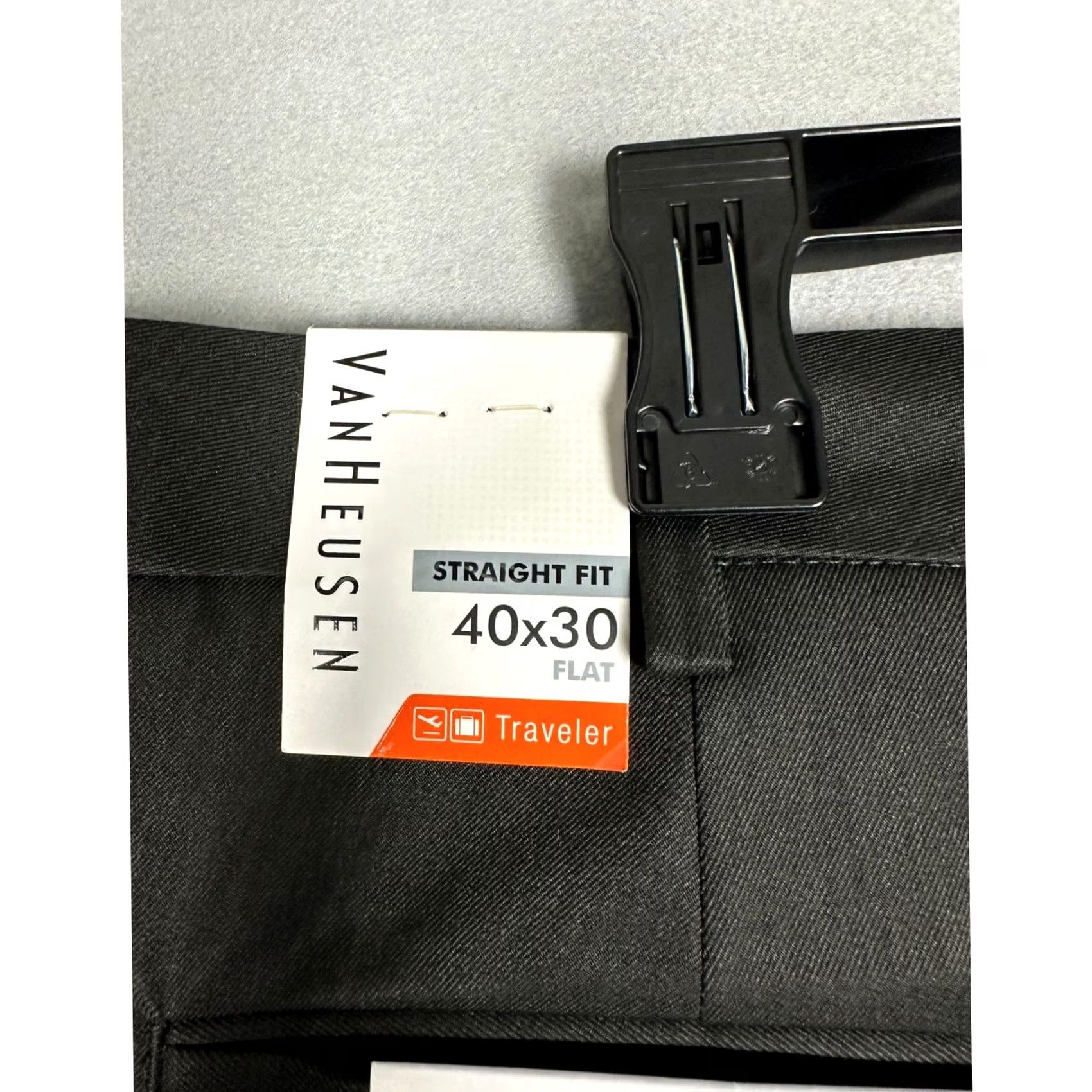 Van Heusen Van Heusen Ultimate Traveler Dress Pants Mens 40x30 Gray Straight Fit NEW Size US 40 / EU 56 - 4 Thumbnail