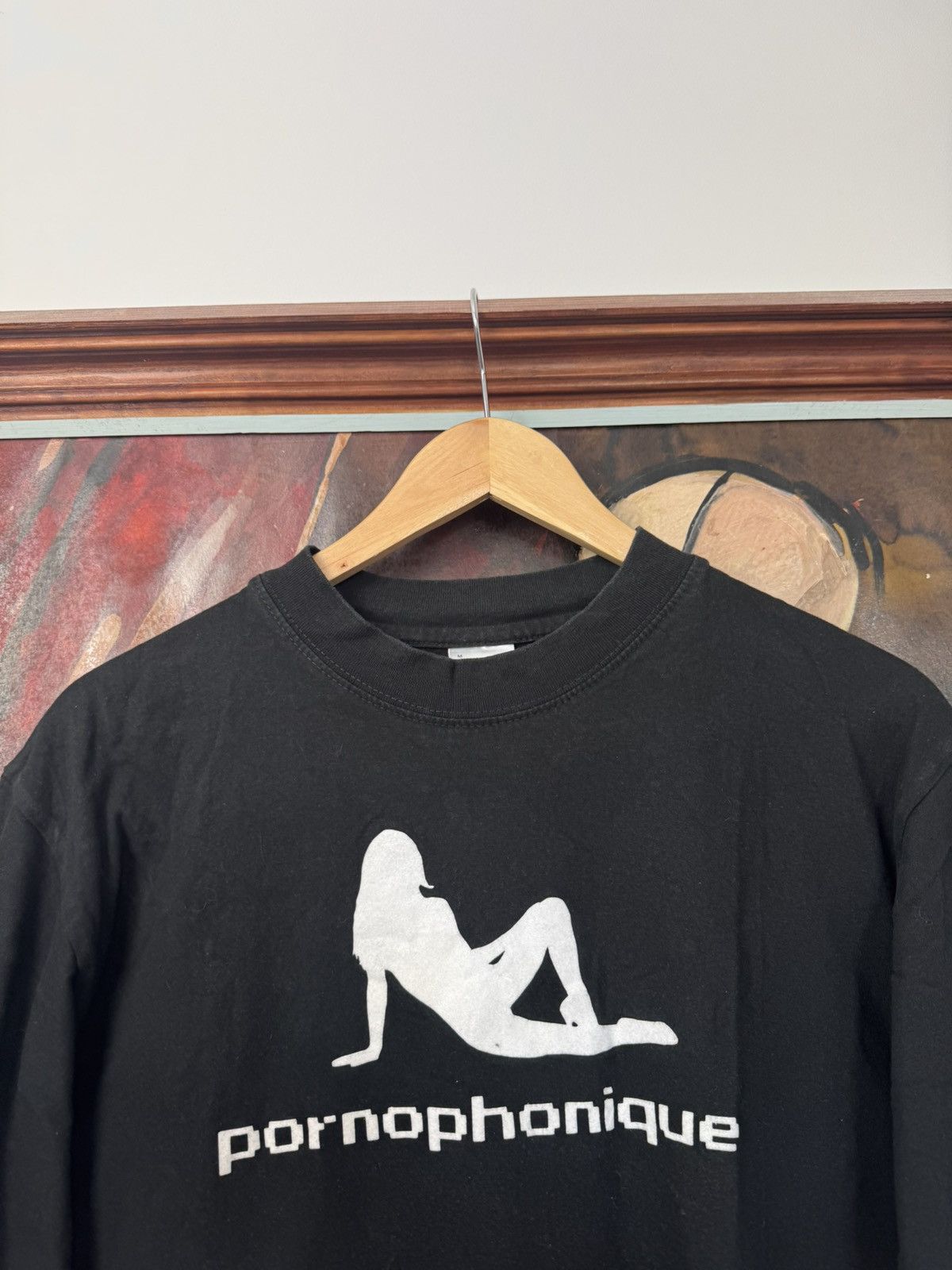 Band Tees Pornophonique Vintage Y2k Band Tee Electronic Duo Dj Techno Size US M / EU 48-50 / 2 - 2 Thumbnail