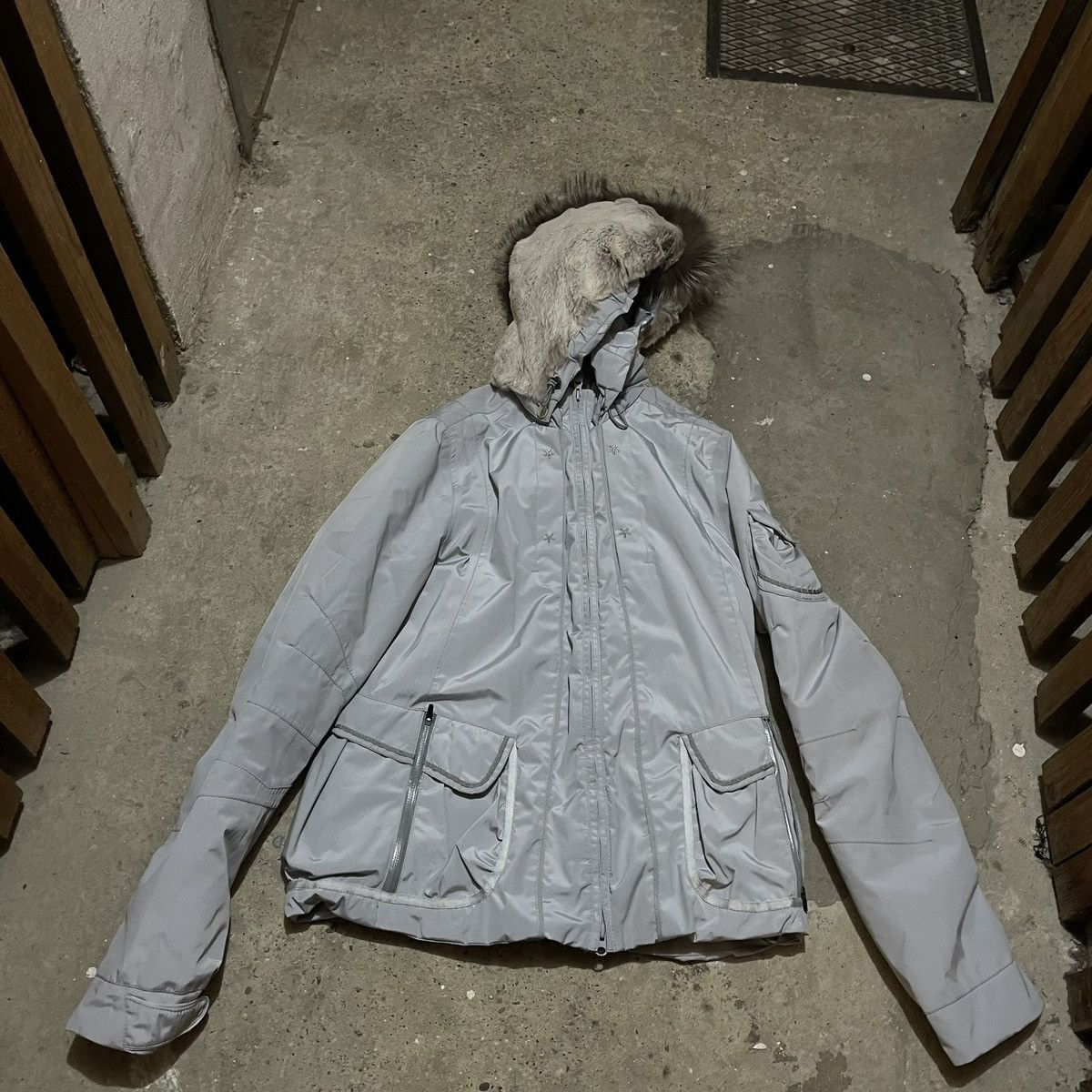 Marithe + Francois Girbaud Marithe François girbaud Mowhawk fur jacket rare Size L / US 10 / IT 46 - 2 Thumbnail