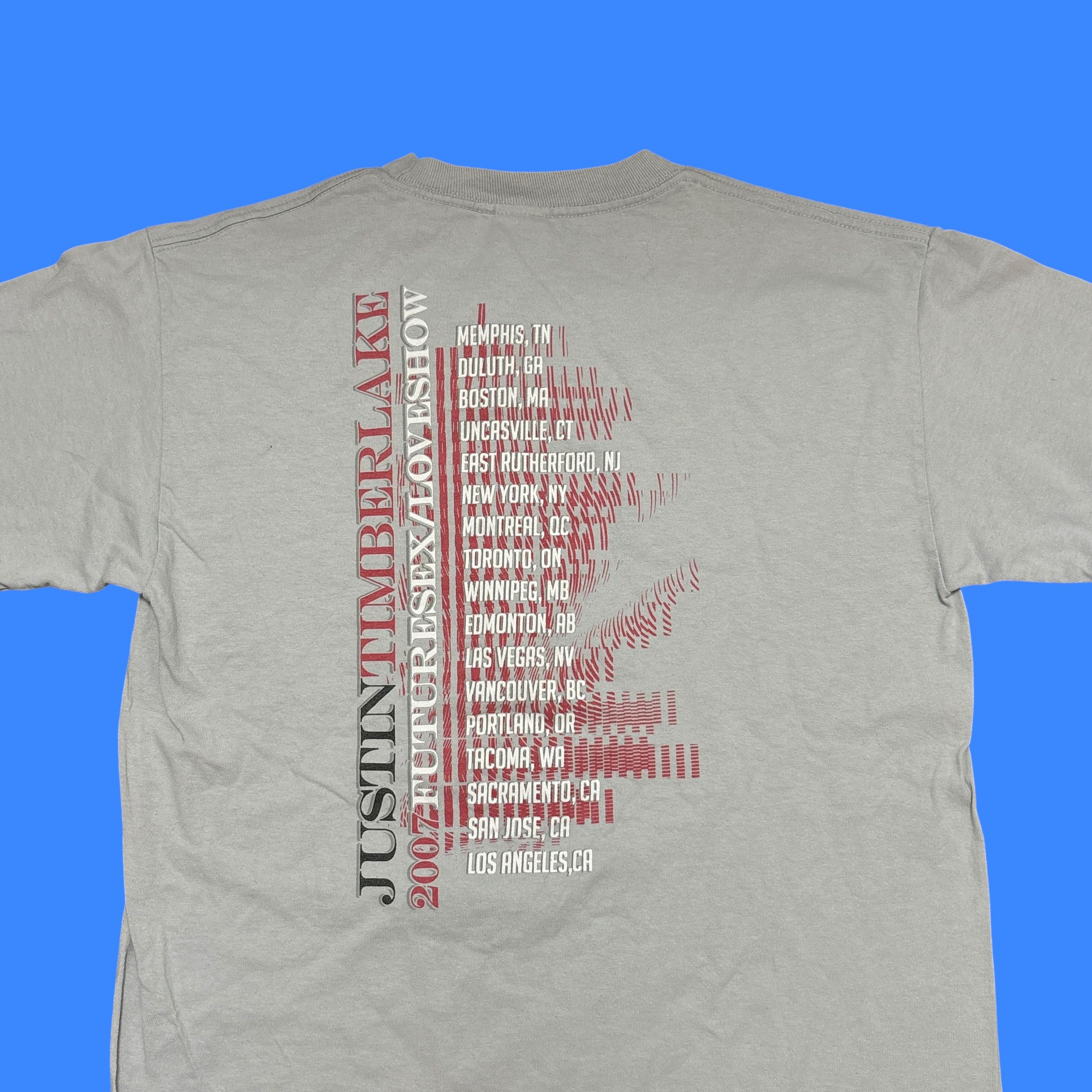 Band Tees Vintage Justin Timberlake Shirt Y2K Tour Band Tee Nsync Size US M / EU 48-50 / 2 - 11 Thumbnail